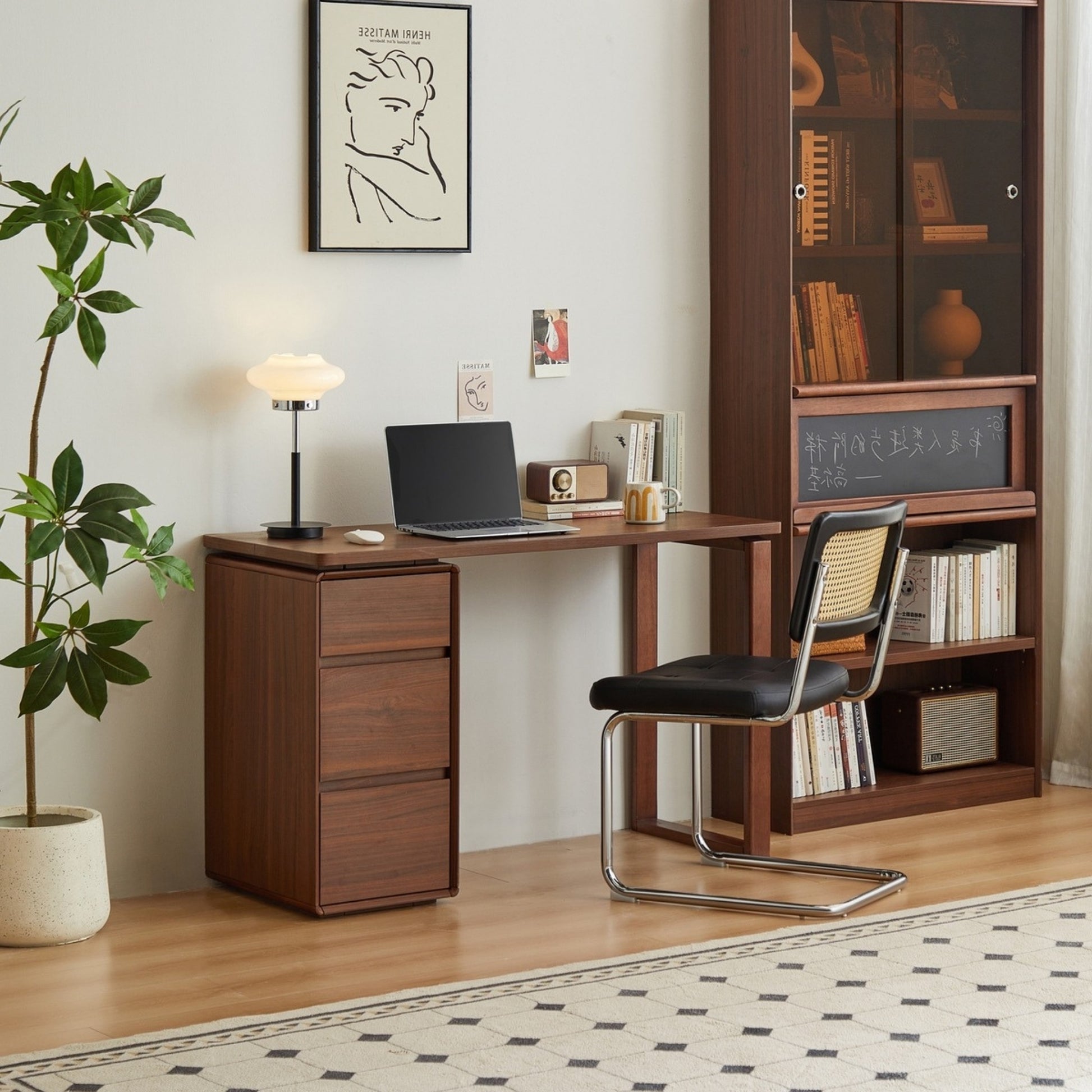 Linspire Ursula Office Desk with Drawers, W120cm