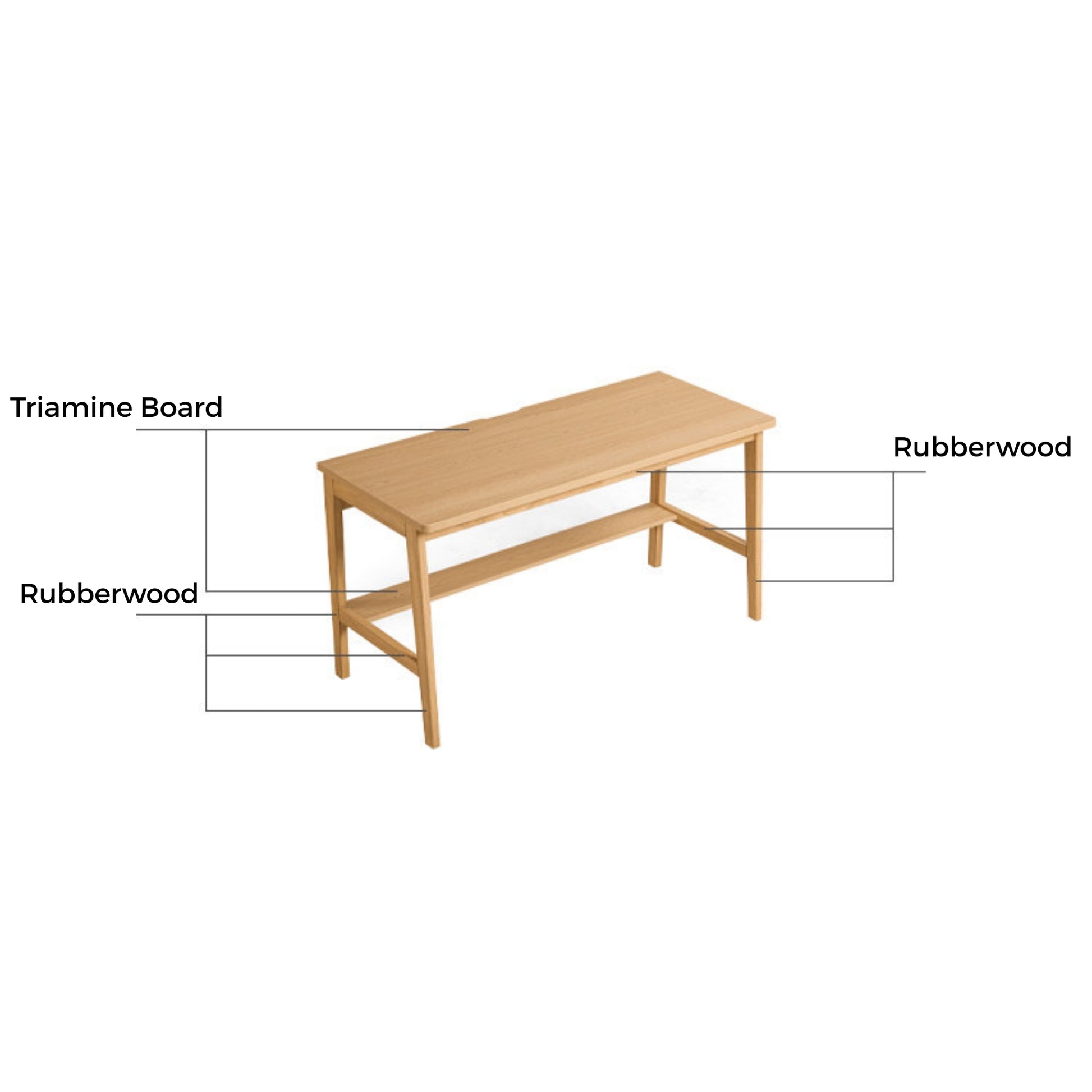Linspire Ursula Office Desk, W140cm
