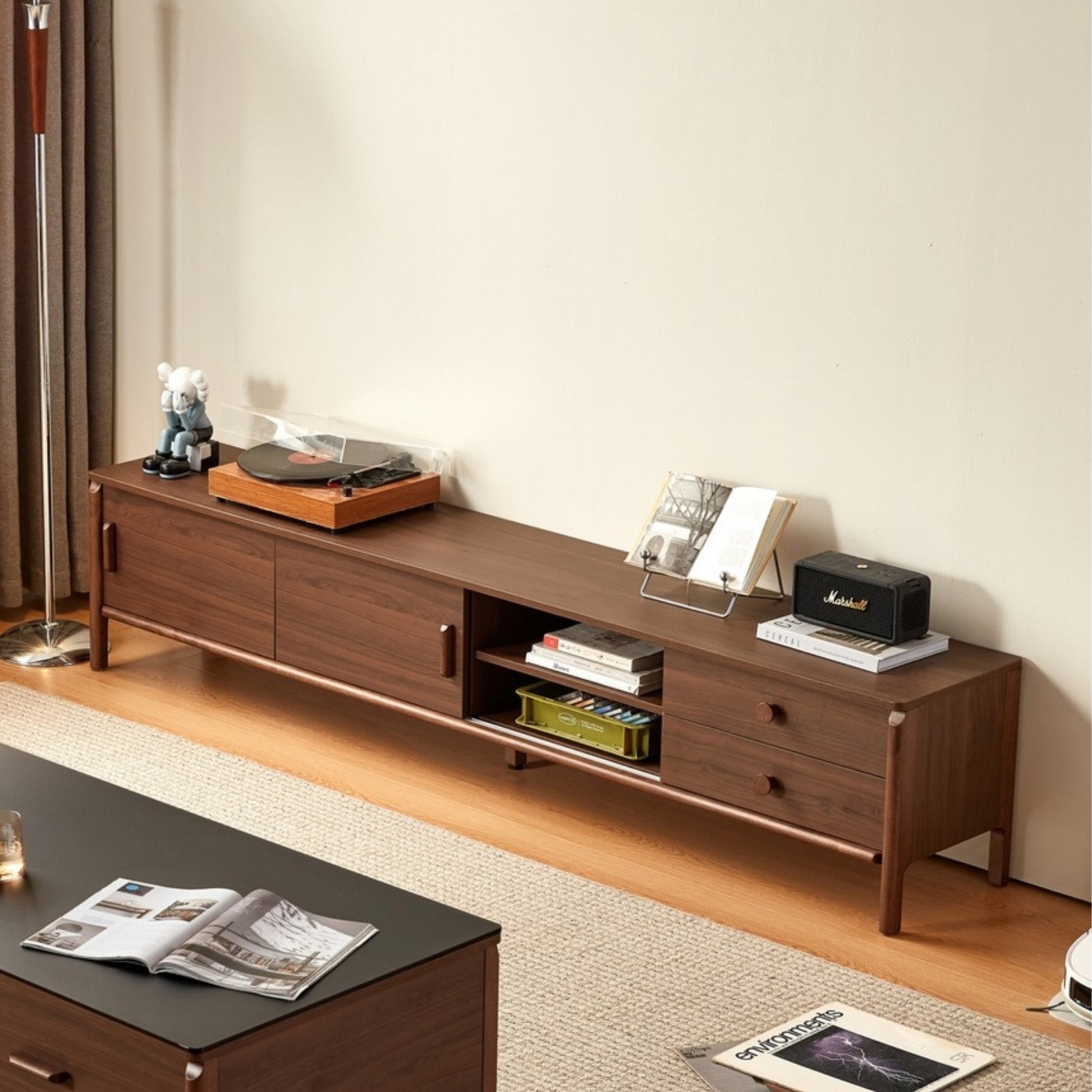 Linspire Ursula Entertainment Unit, W180cm, Dark Wood