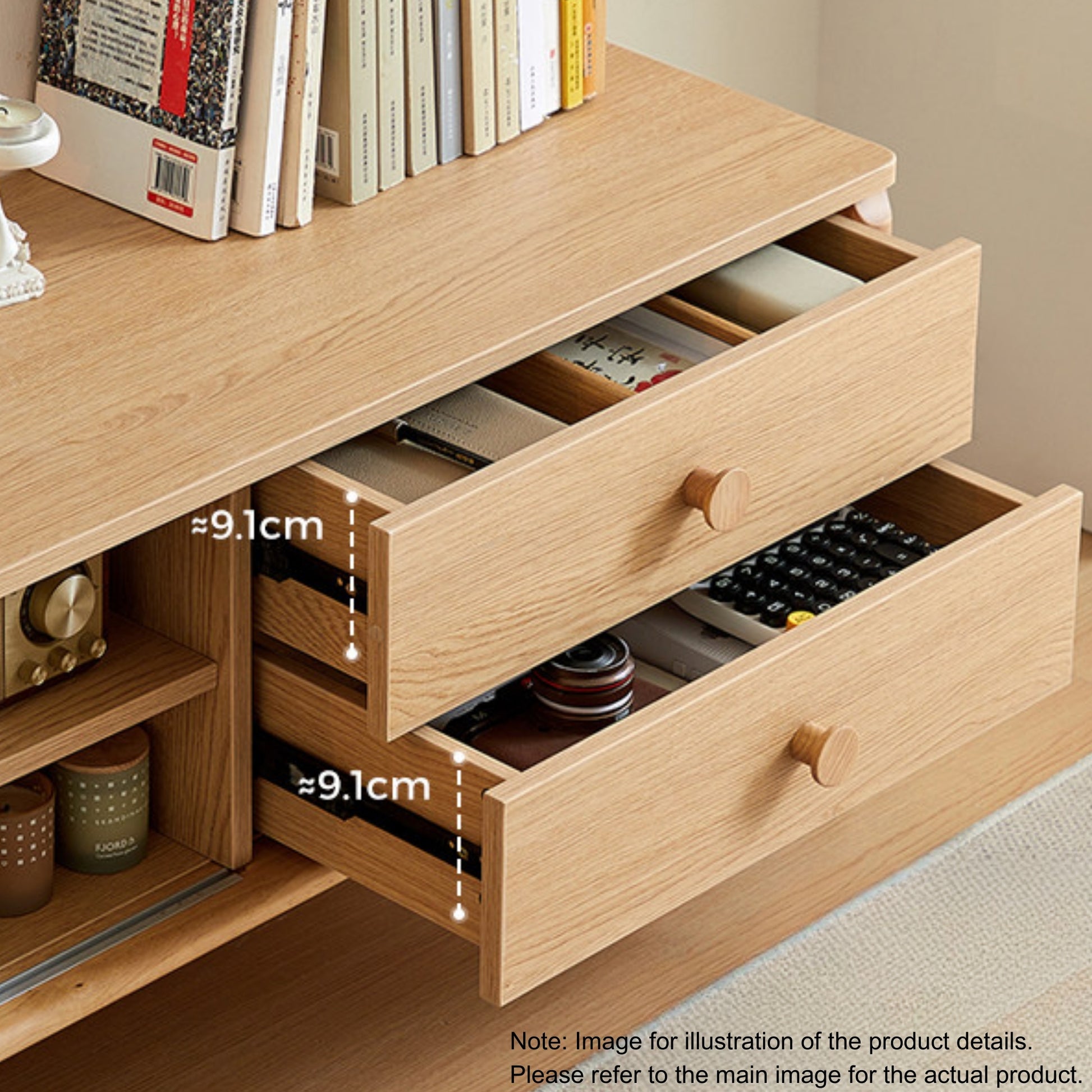 Linspire Ursula Entertainment Unit, W180cm, Dark Wood
