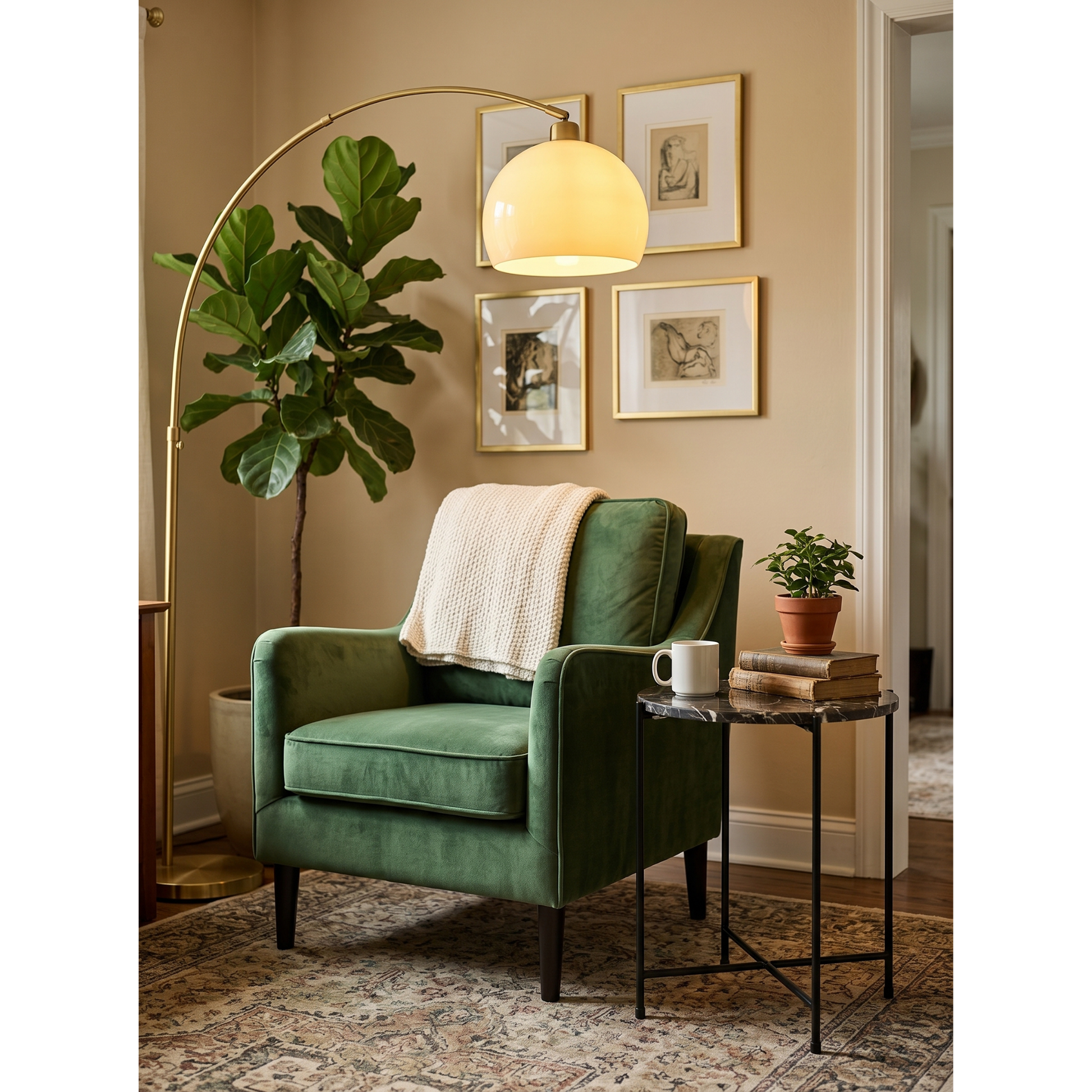 Hjem Design Avion Side Table