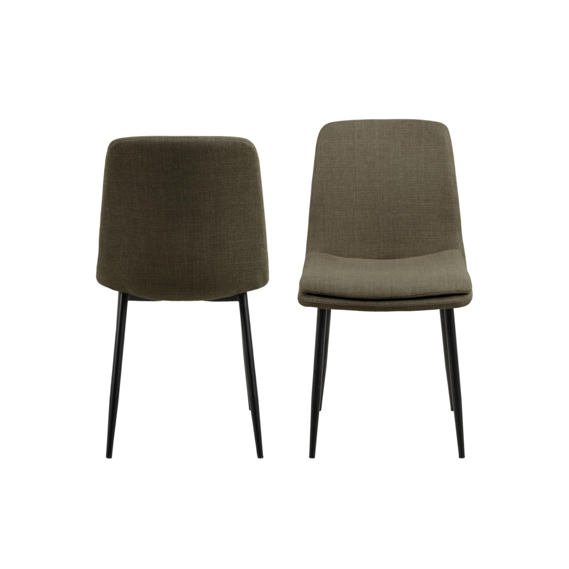 Hjem Design Becra Dining Chair, Set of 4, Green