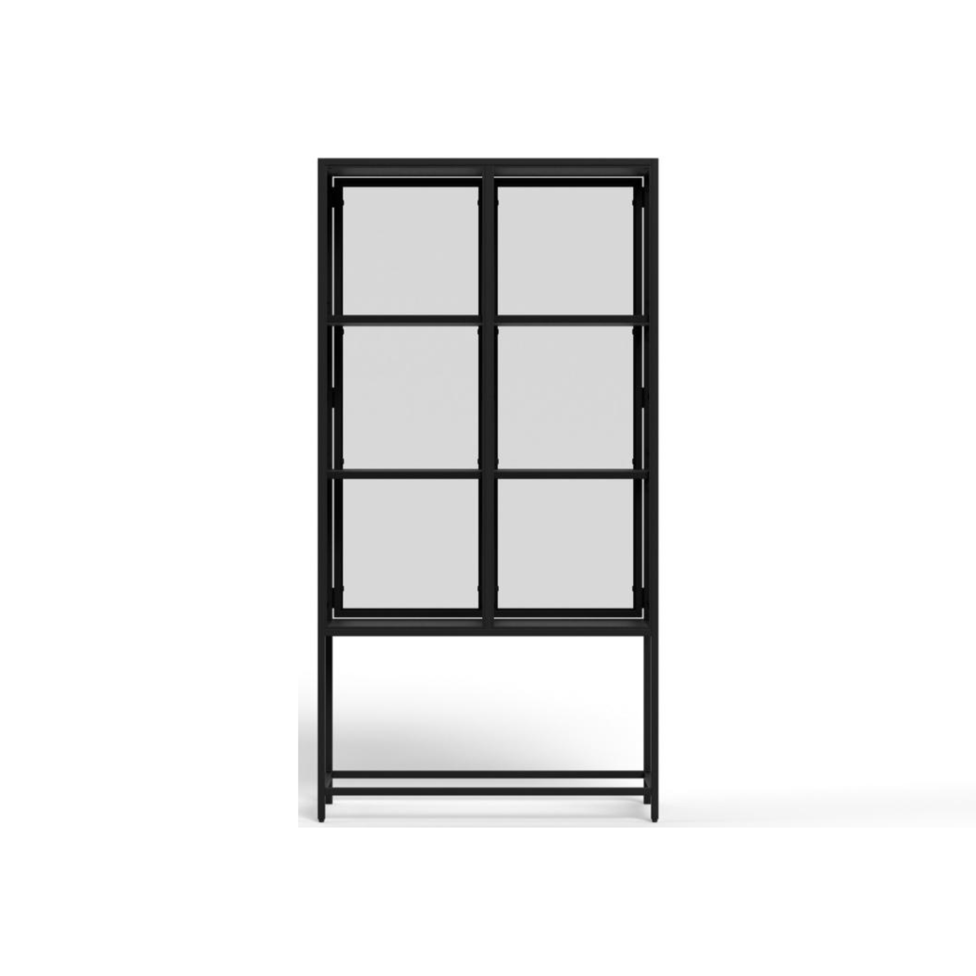 Hjem Design Sevron Display Cabinet