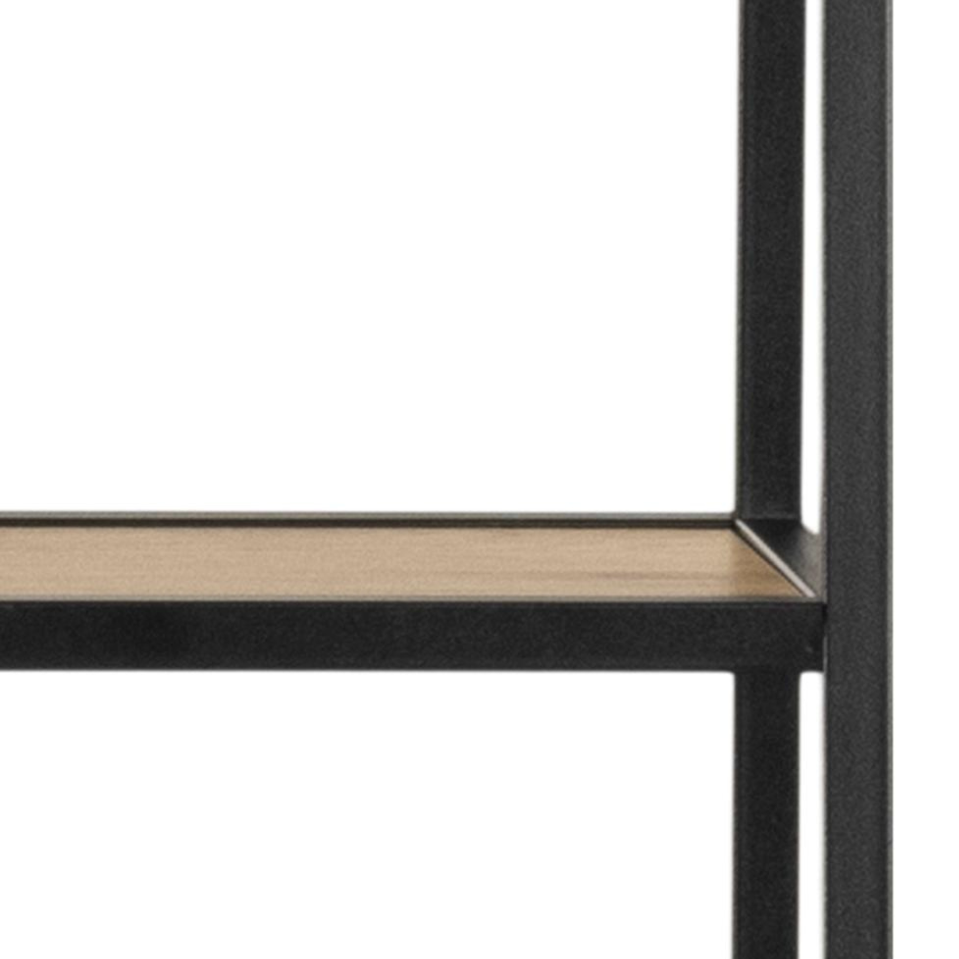 Hjem Design Sevron Bookcase with Drawer