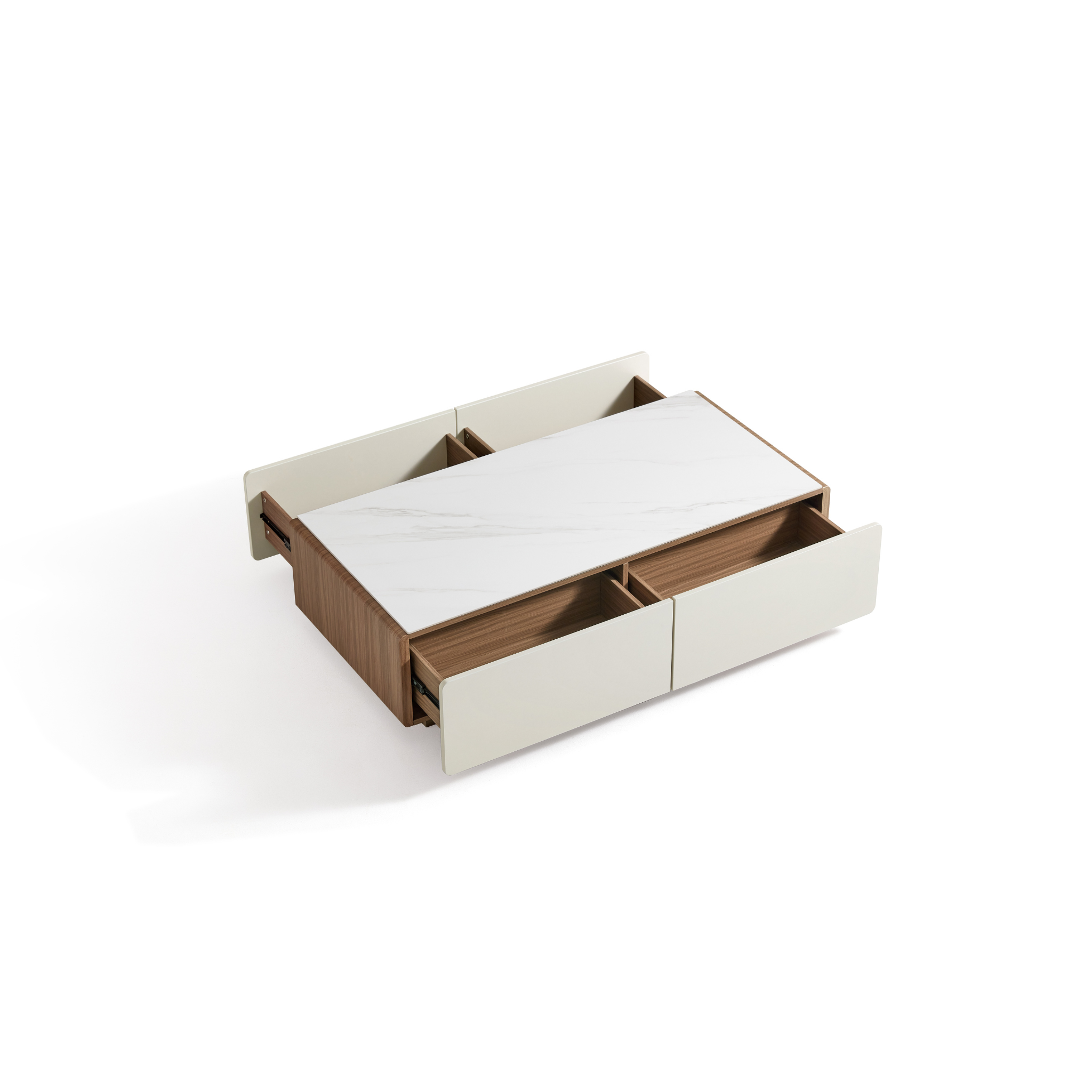 Linspire Pristine Coffee Table with Sintered Stone Top