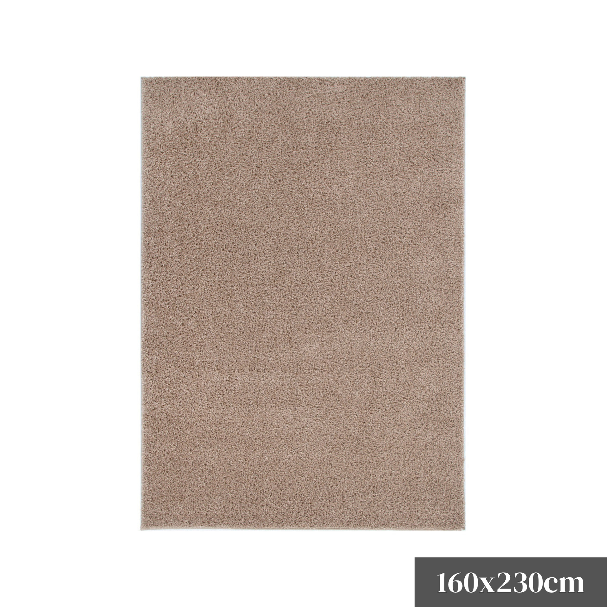 DreamWeaver Plush Shaggy Rug, Light Beige