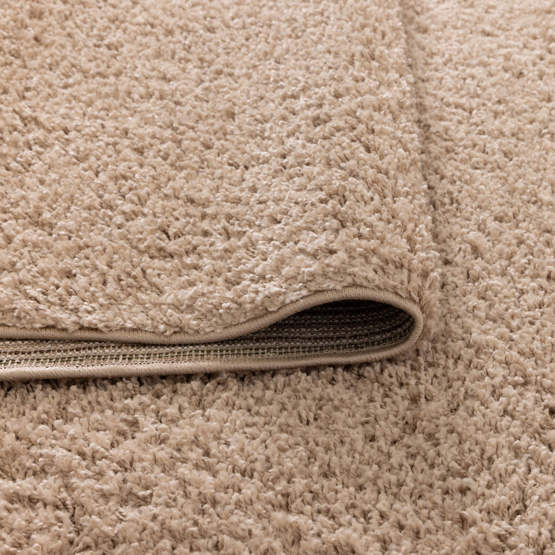 DreamWeaver Plush Shaggy Rug, Light Beige