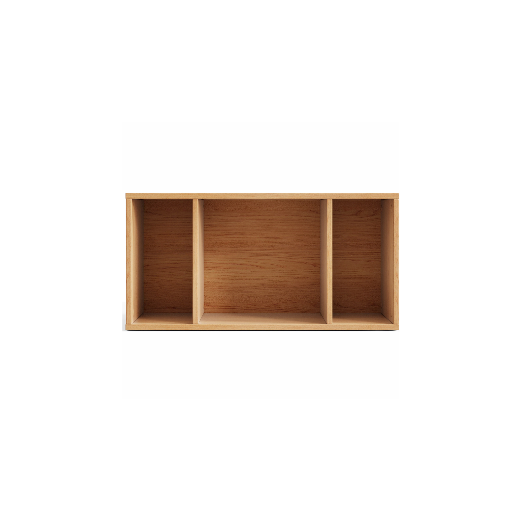 Linspire Forma Shelf Module, Natural Wood