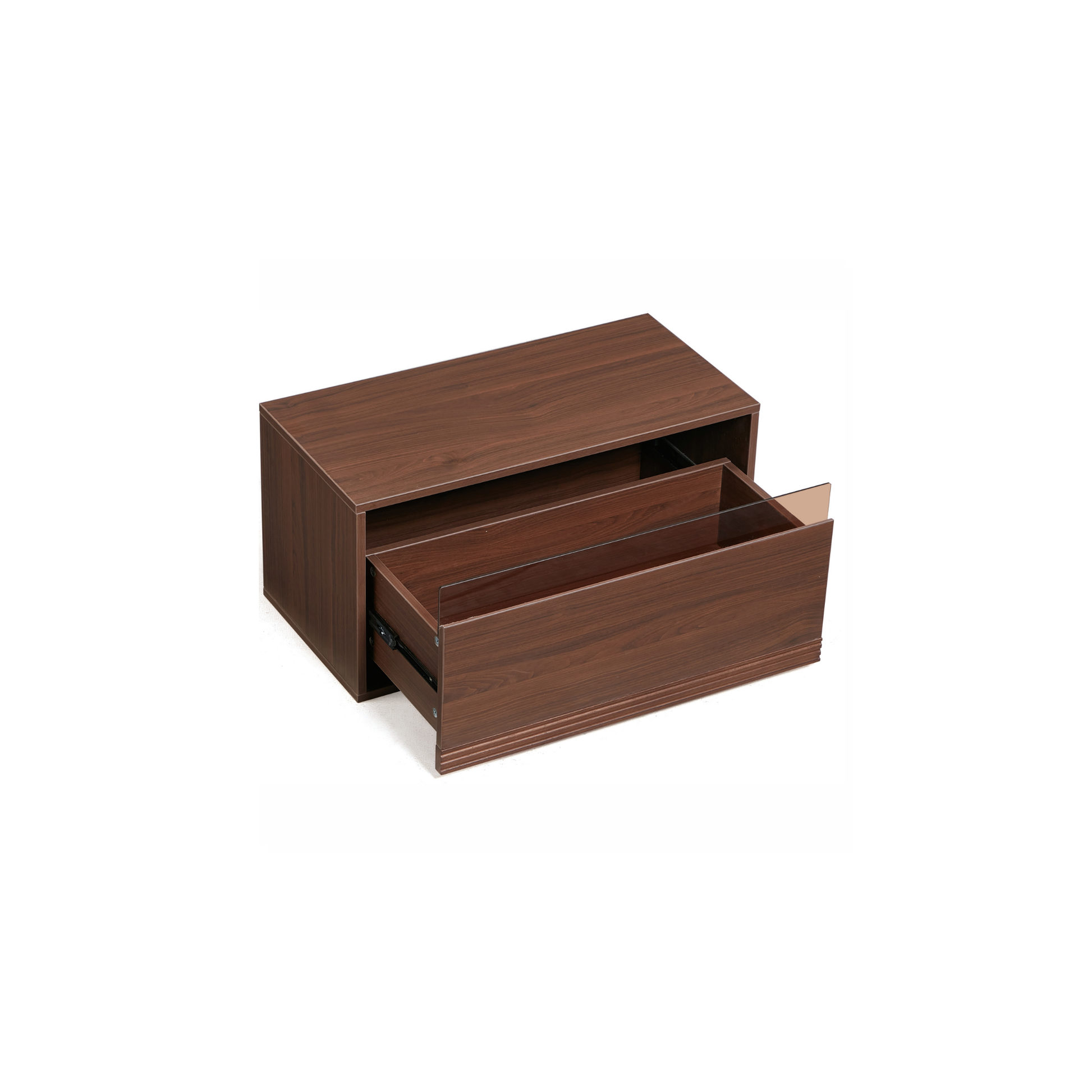 Linspire Forma 1 Drawer Module, Dark Wood