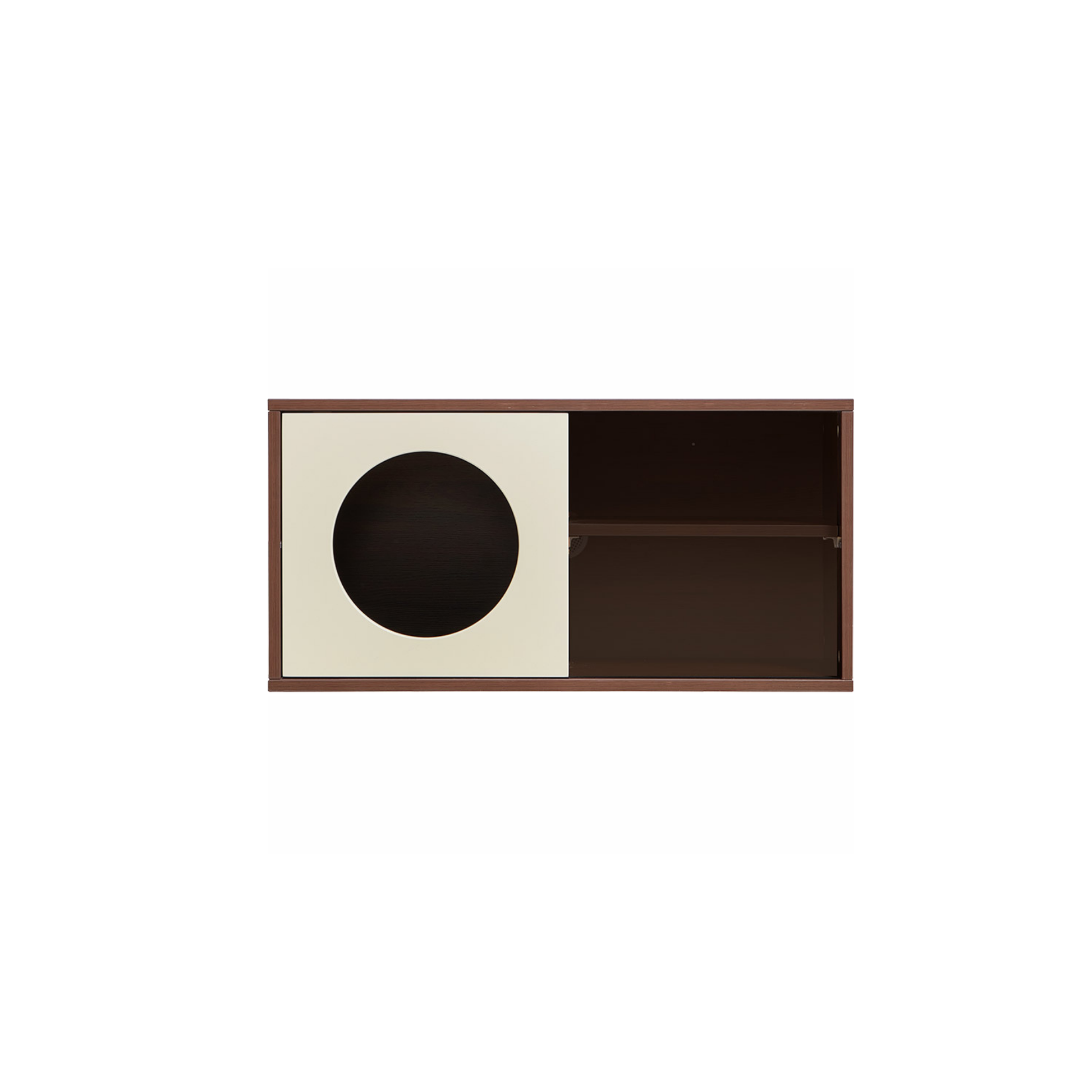 Linspire Forma Sliding Door Module, Dark Wood