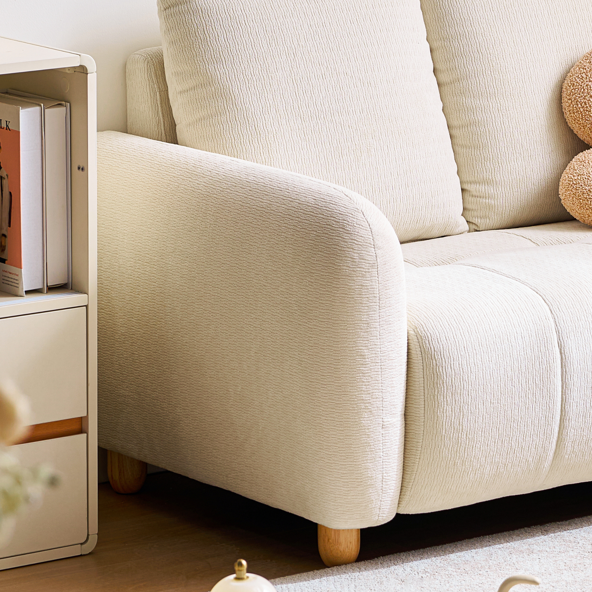 Linspire Aero 3-Seater Sofa, Pet-Friendly