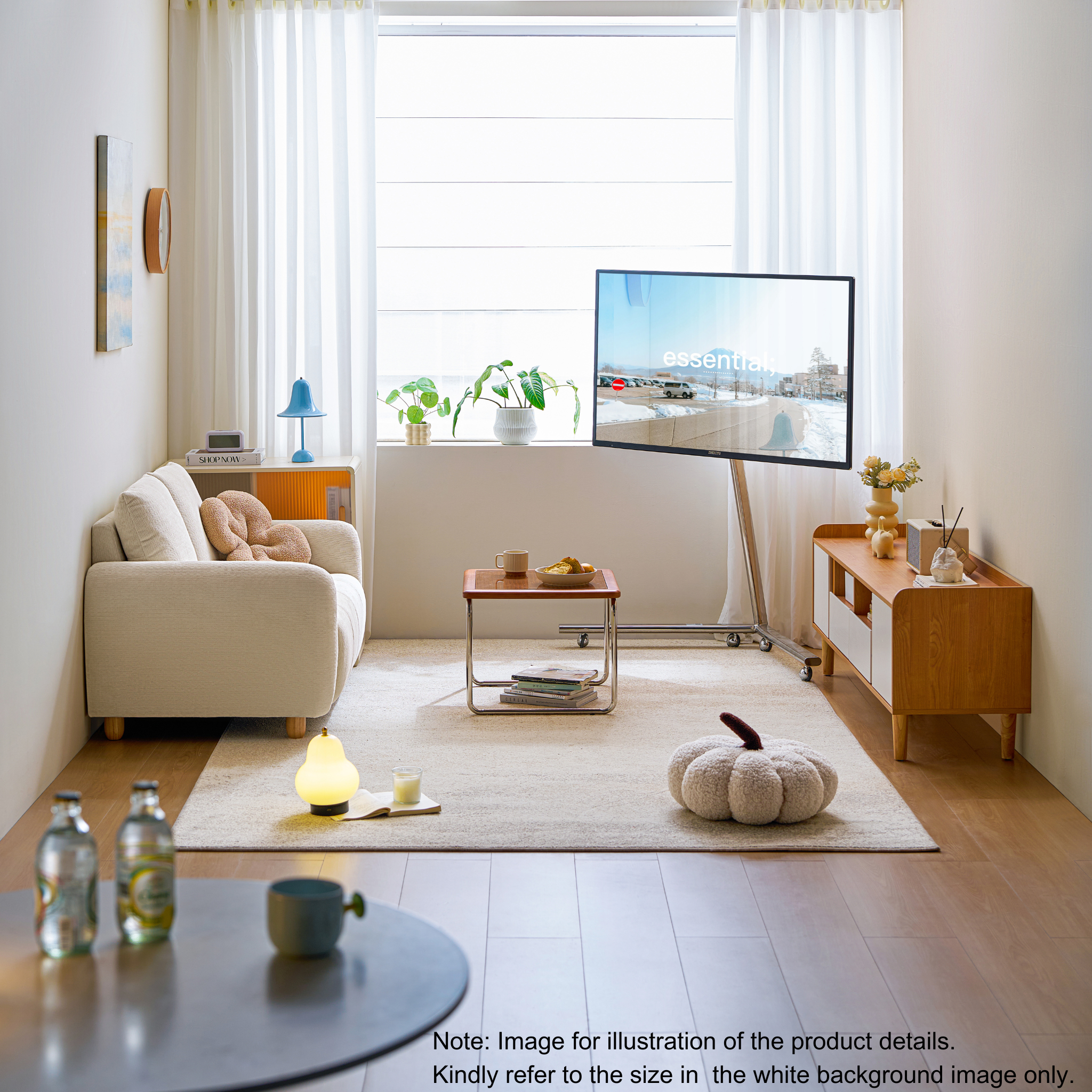 Linspire Aero 3-Seater Sofa, Pet-Friendly