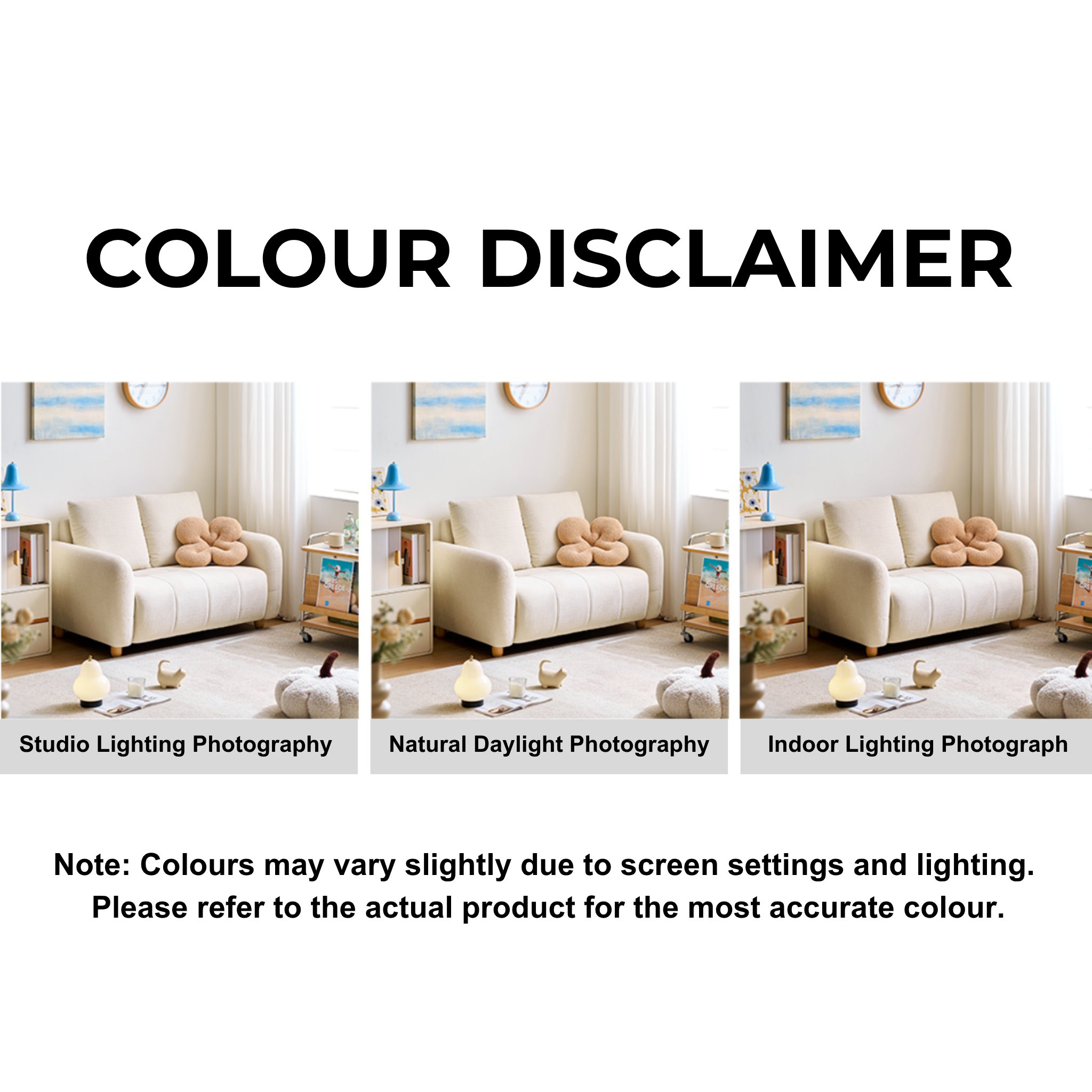 Linspire Aero 3-Seater Sofa, Pet-Friendly