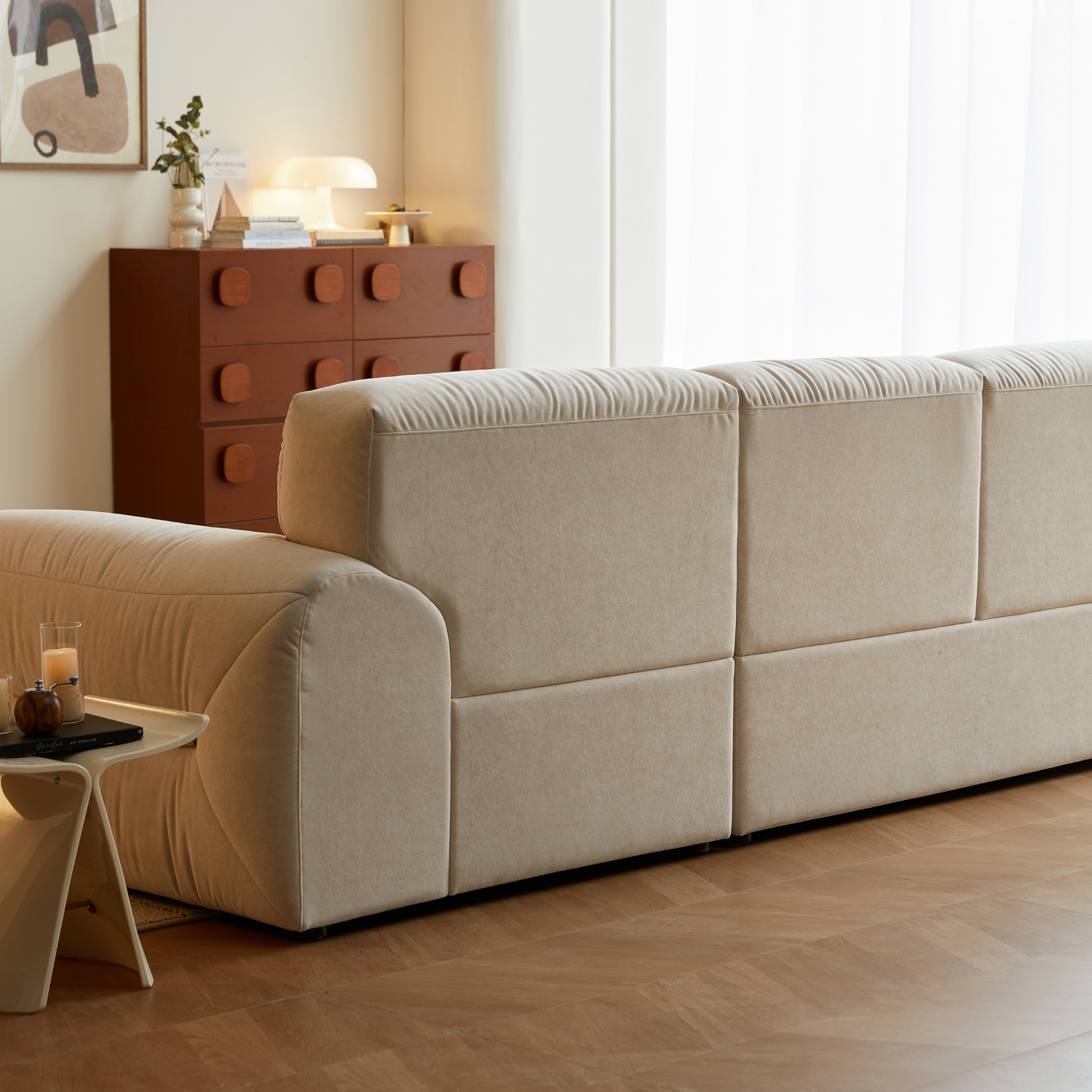Linspire Serenity 4-Seater Sofa, Pet-Friendly