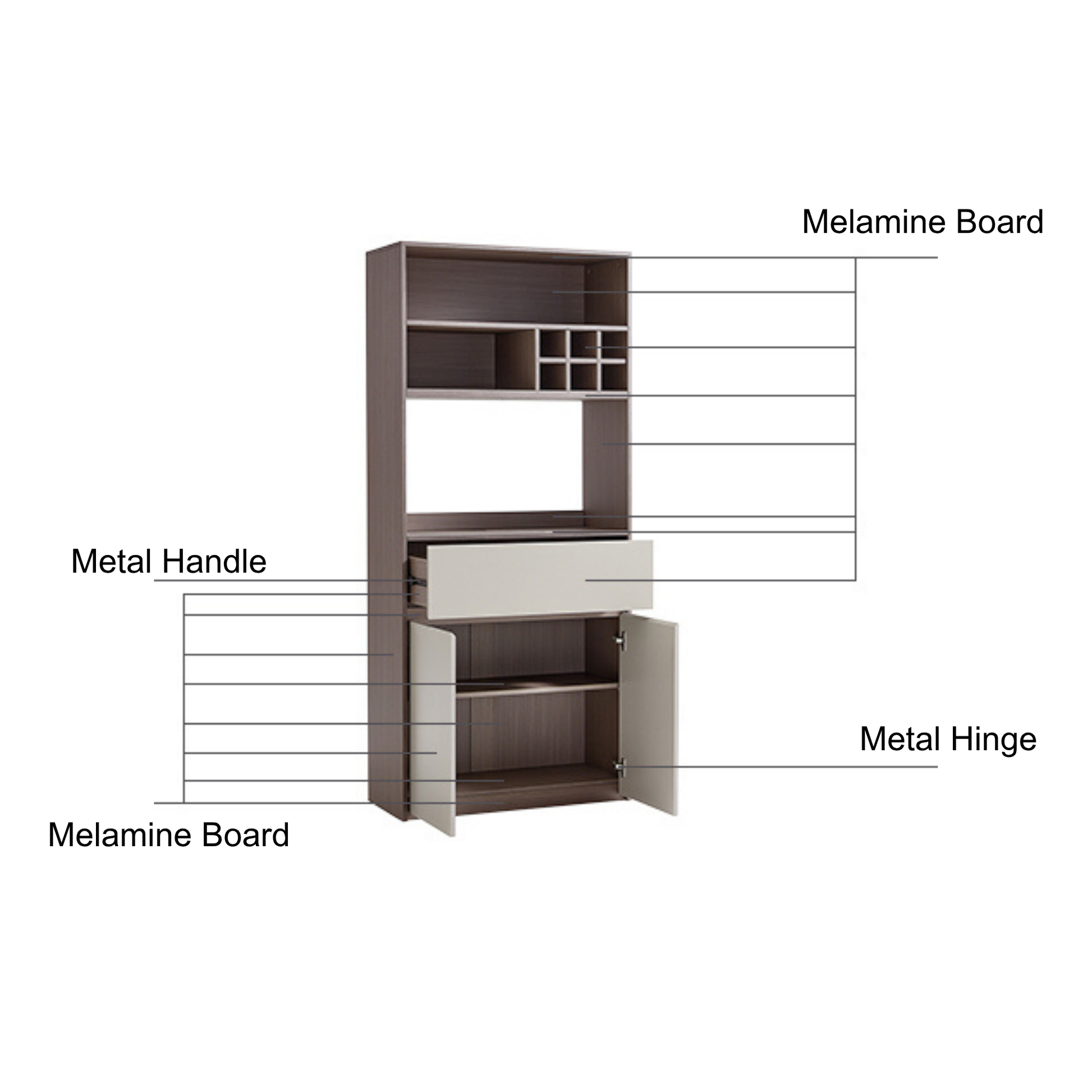 Linspire Rena Sideboard