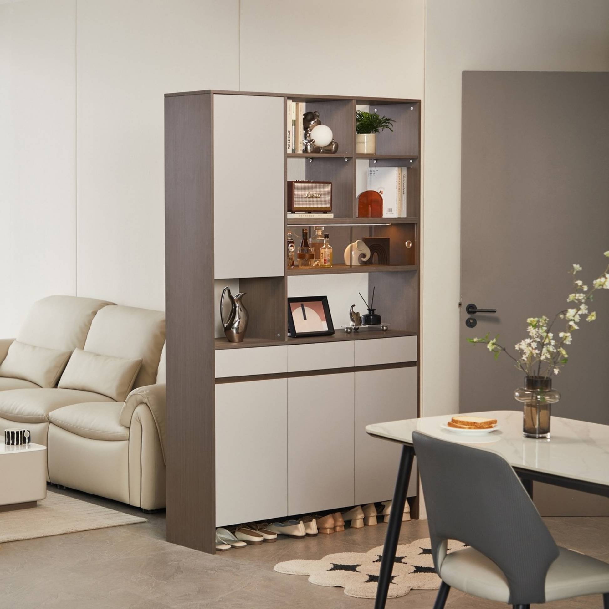 Linspire Prism Shoe Cabinet