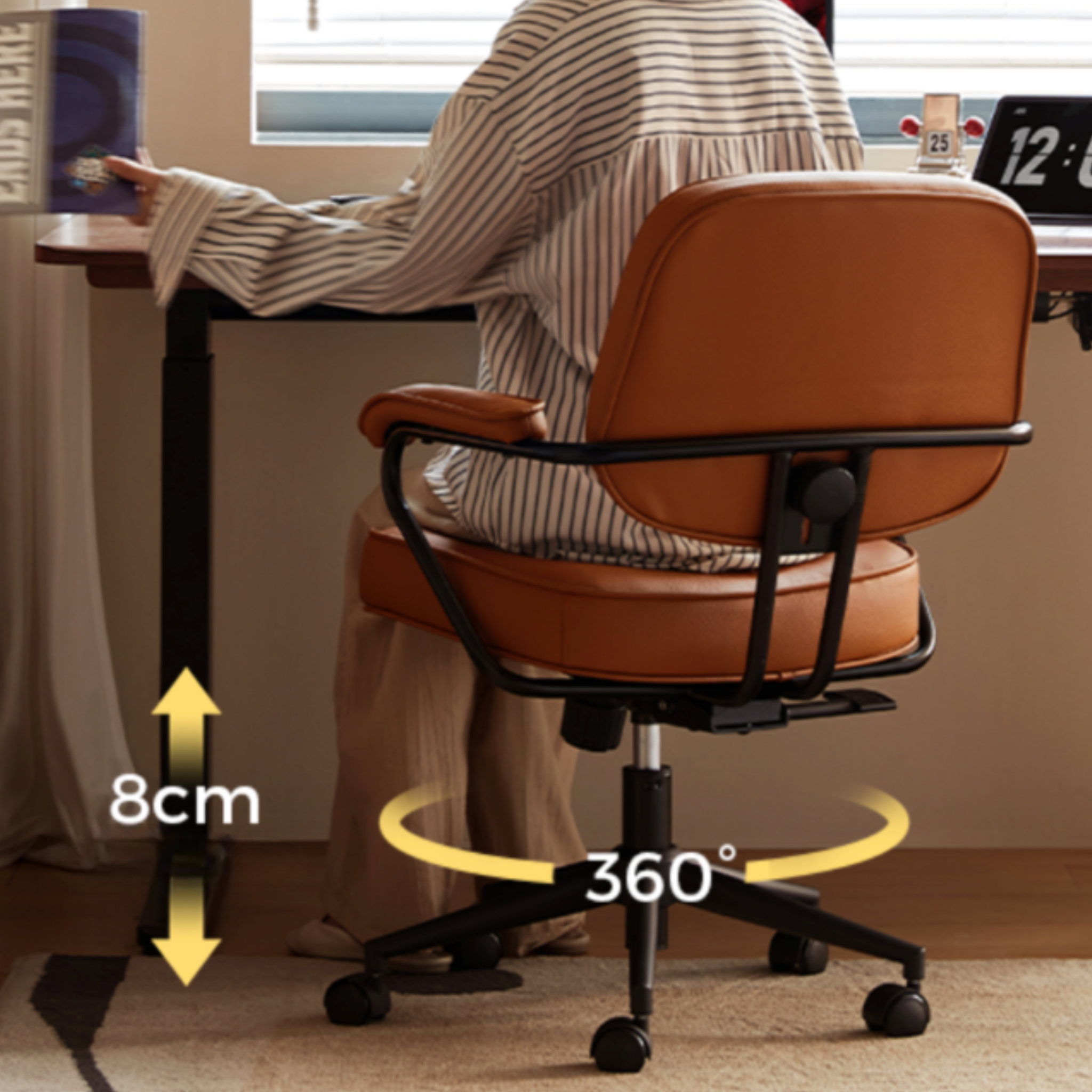 Linspire Noble Office Chair, Pet-Friendly