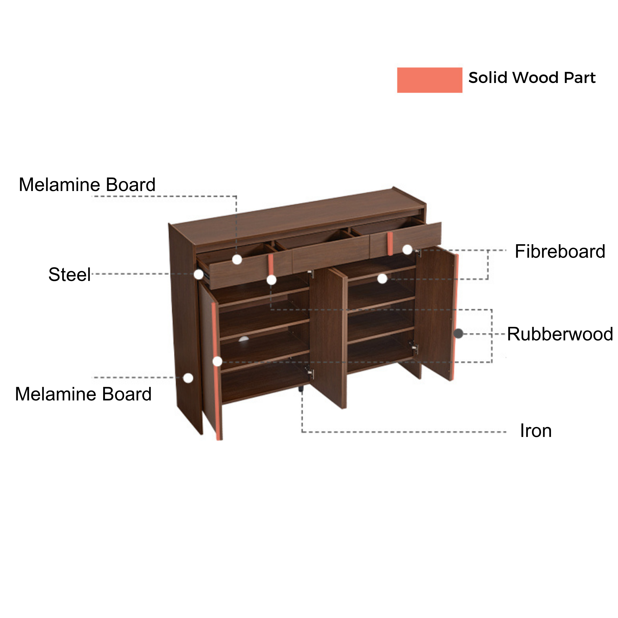 Linspire Nook Shoe Cabinet