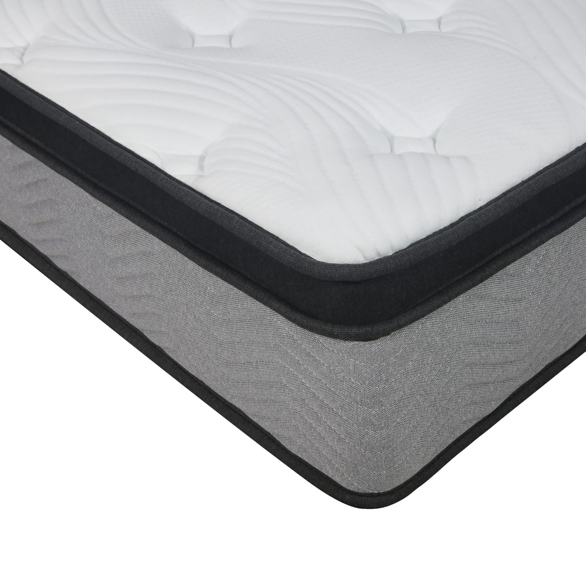 Loft Japandi Platform Bed Frame and Mattress Set with 2 Bedside Tables, NZ Queen