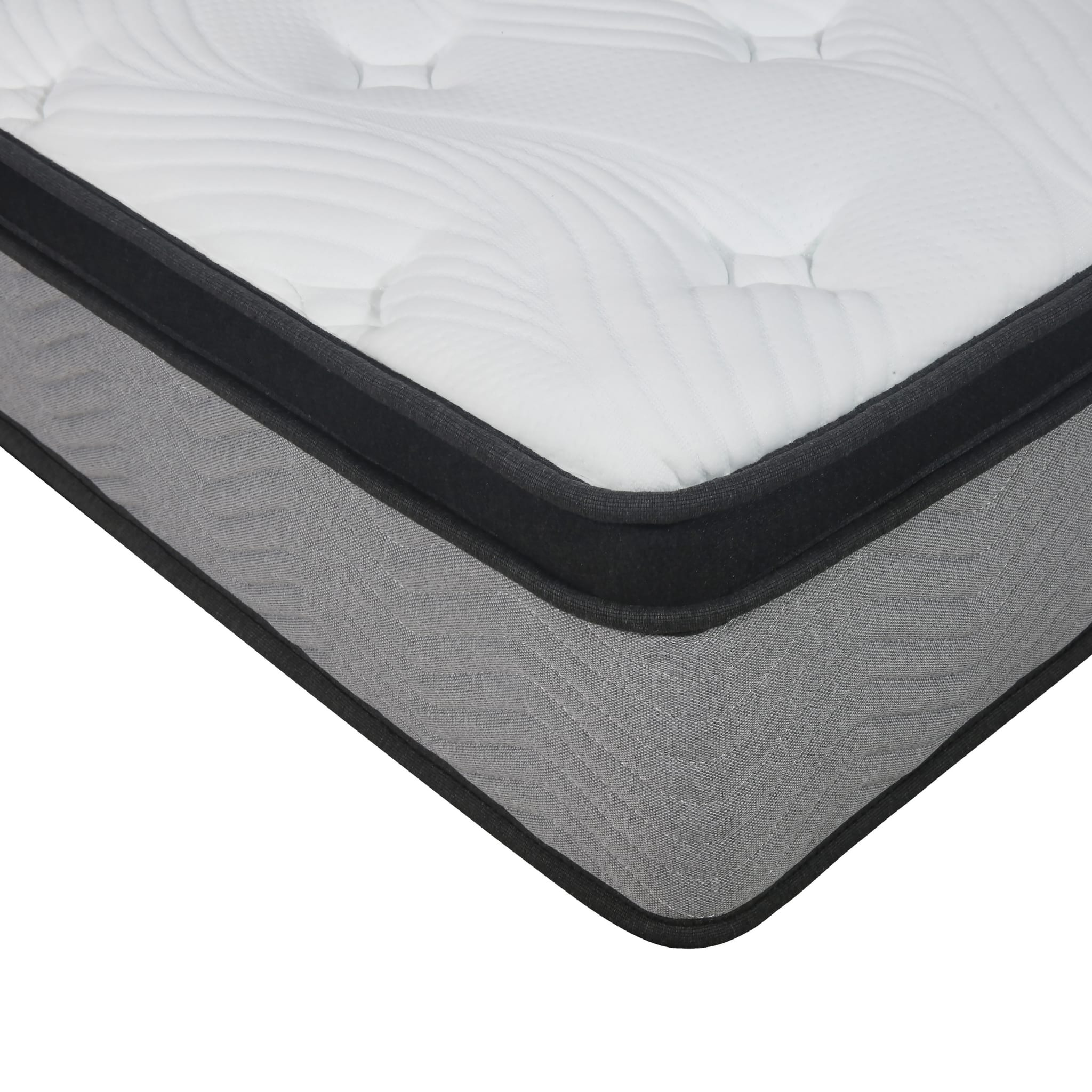 Loft Japandi Platform Bed Frame and Mattress Set with 2 Bedside Tables, NZ Queen