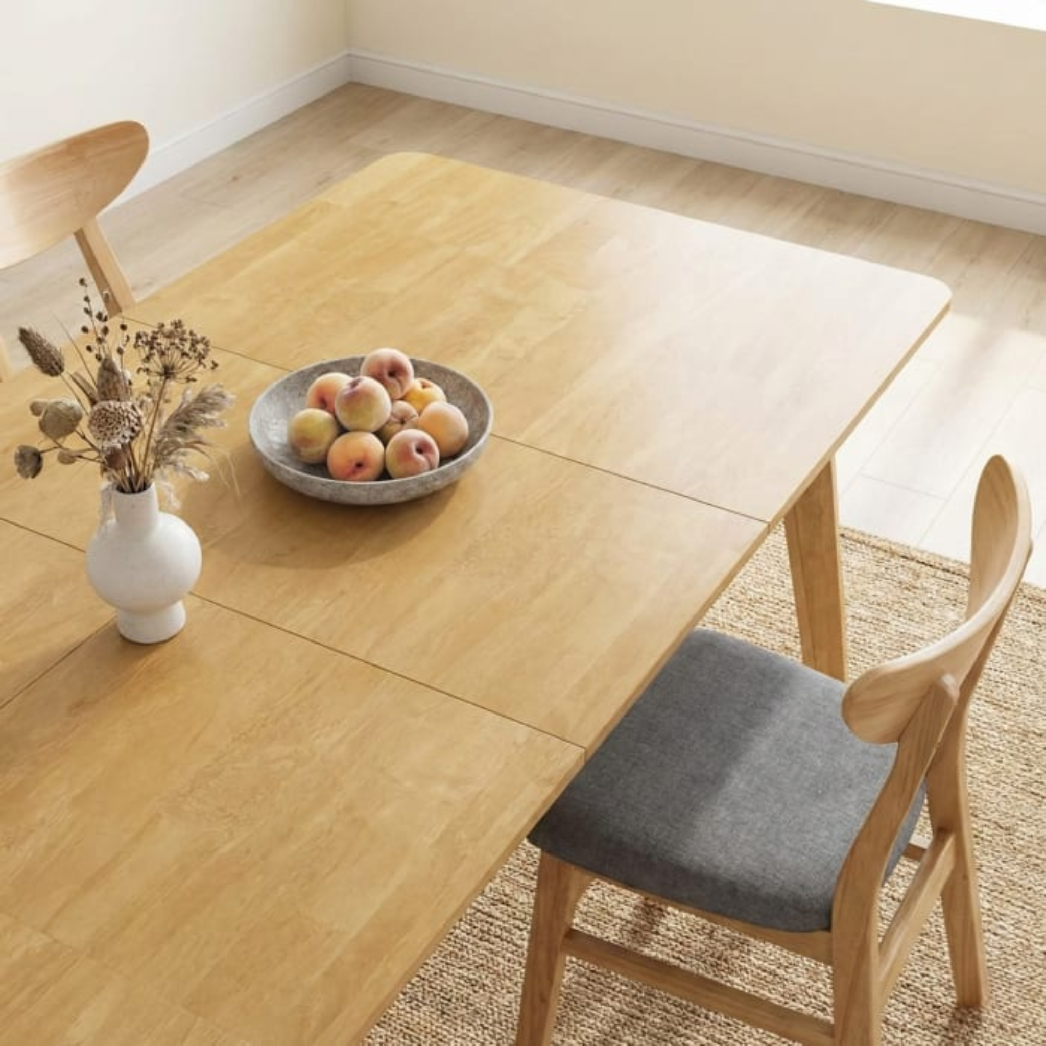 Loft Hansan Extendable Dining Table Set with 6 Chairs