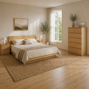 Loft Ensio 3PCS Bedroom Set, 6-Drawer Tallboy