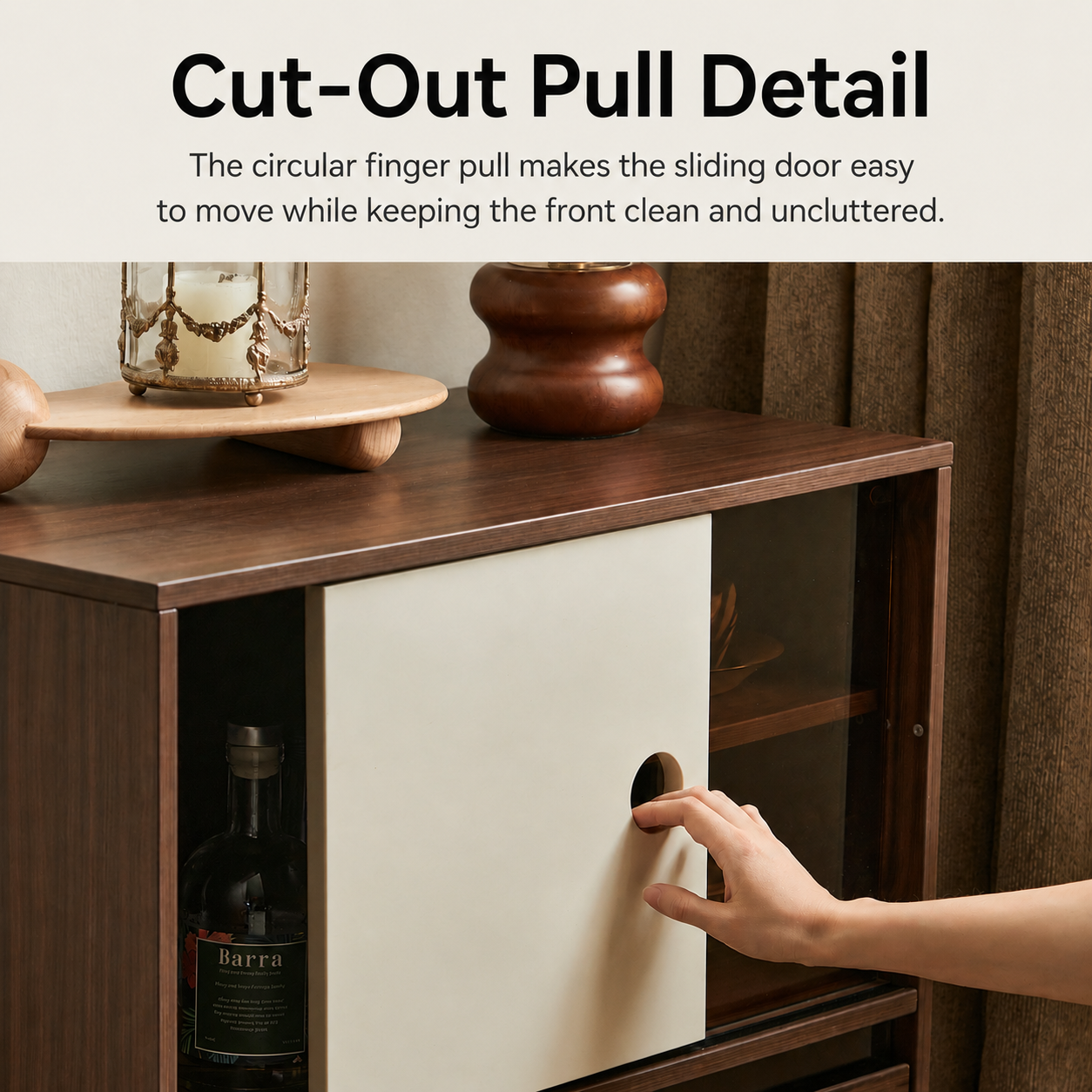 Linspire Forma Set of 10 Modular Display Cabinet, Dark Wood