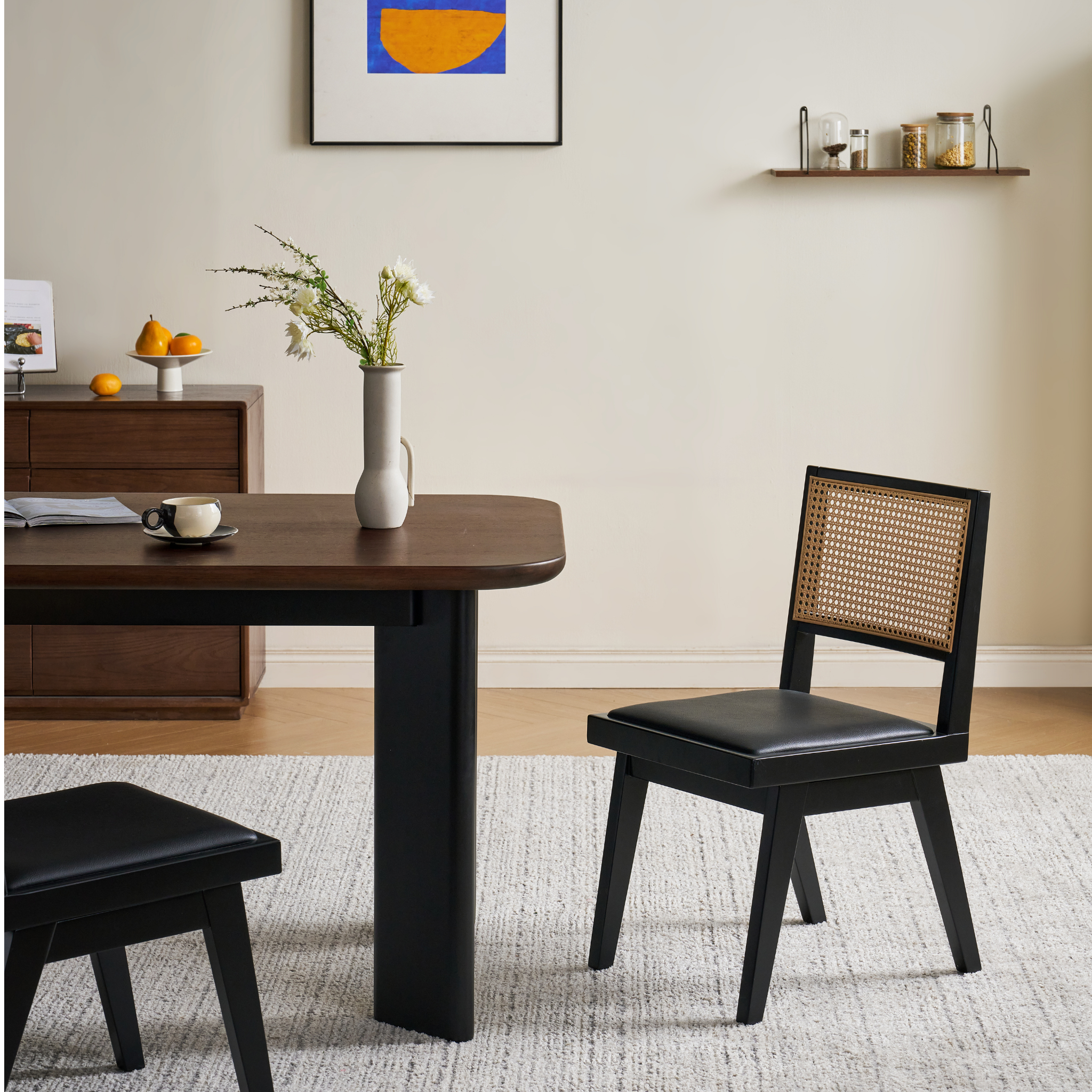 Linspire Arc Solid Wood Dining Chair, Set of 2