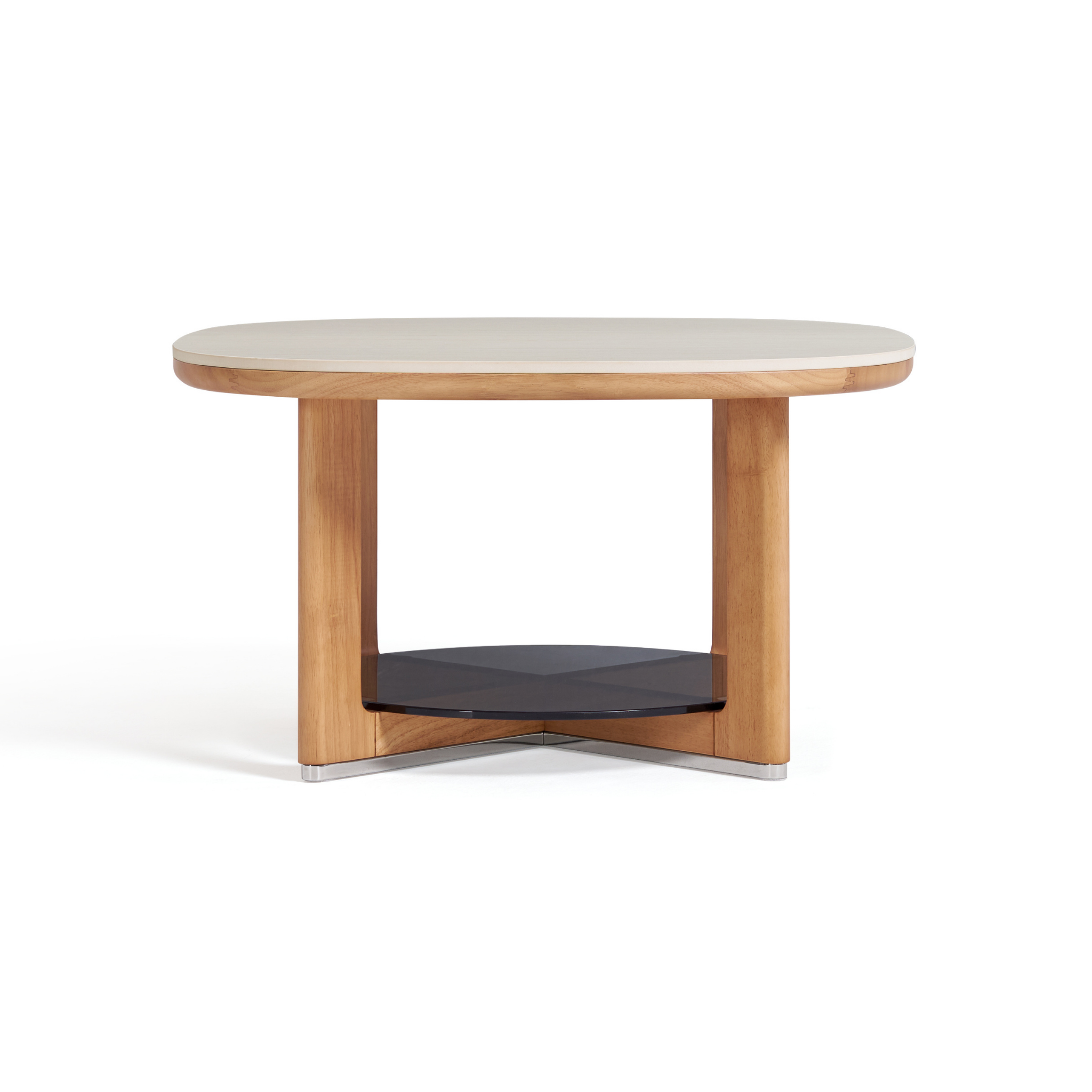 Linspire Sloane Solid Wood Dining Coffee Table with Sintered Stone Top