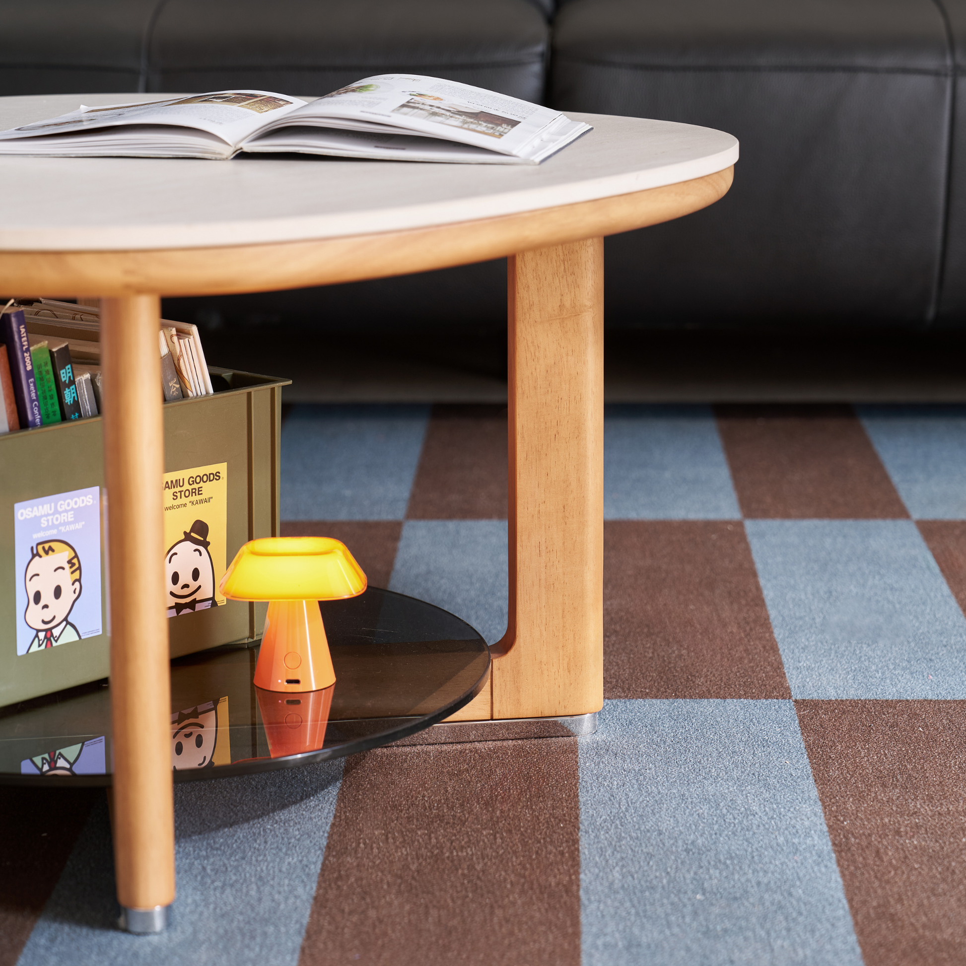Linspire Sloane Solid Wood Dining Coffee Table with Sintered Stone Top