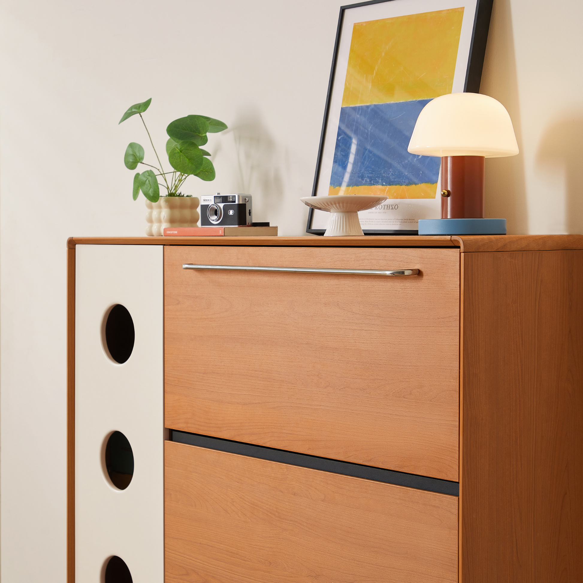 Linspire Sloane Flip-Down Shoe Cabinet