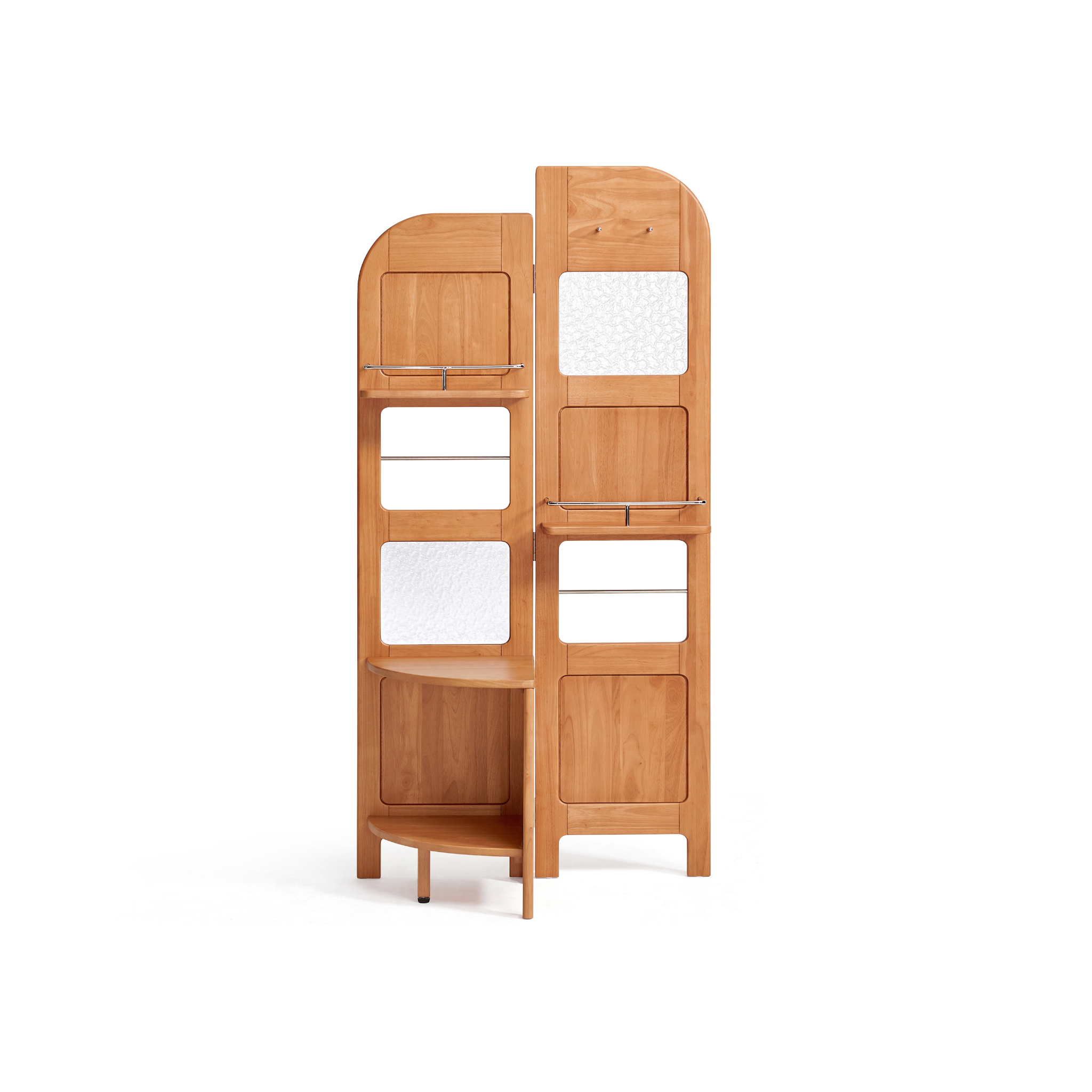 Linspire Sloane Solid Wood Folding Shelving Unit