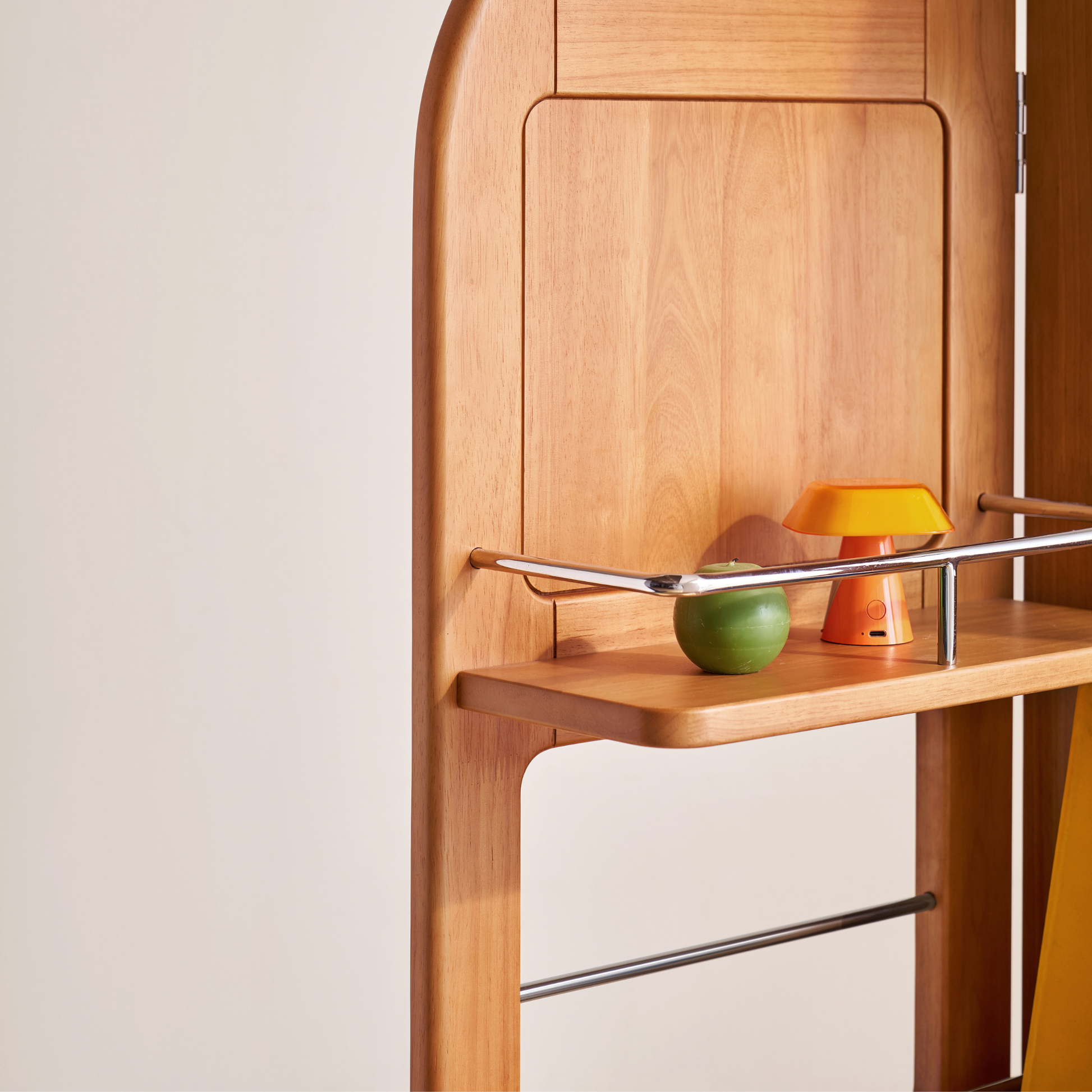Linspire Sloane Solid Wood Folding Shelving Unit