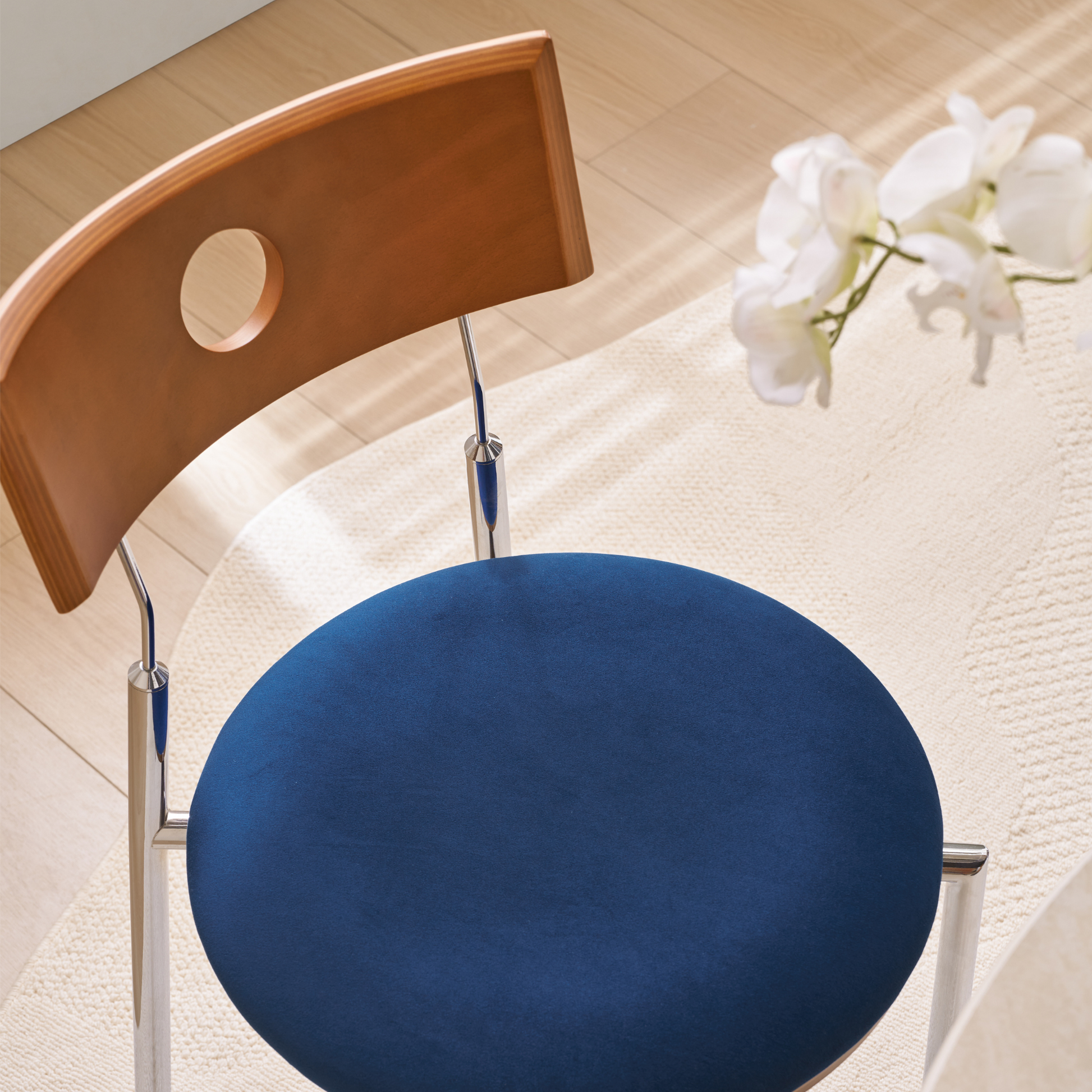Linspire Sloane Velvet Dining Chair, Set of 2