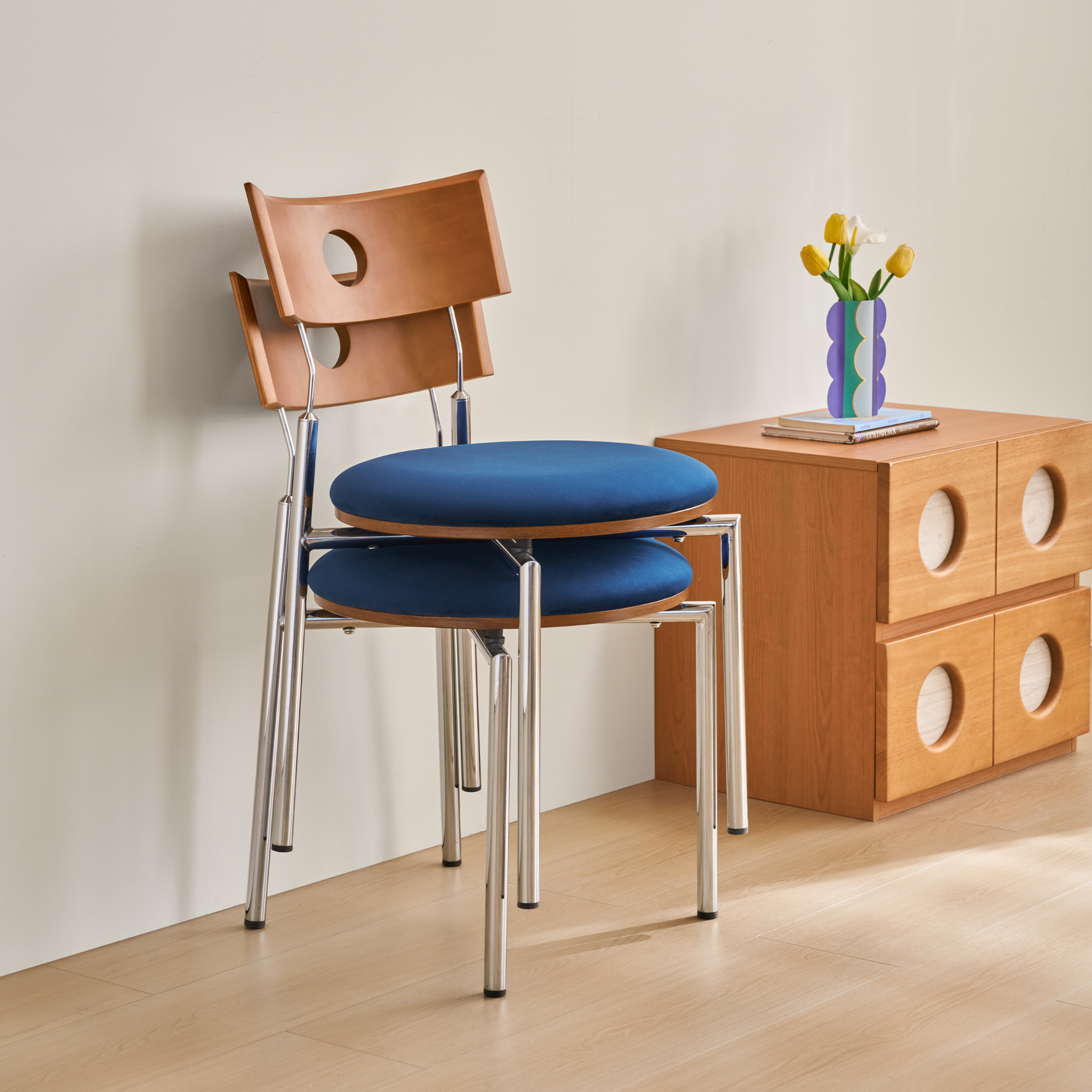 Linspire Sloane Velvet Dining Chair, Set of 2
