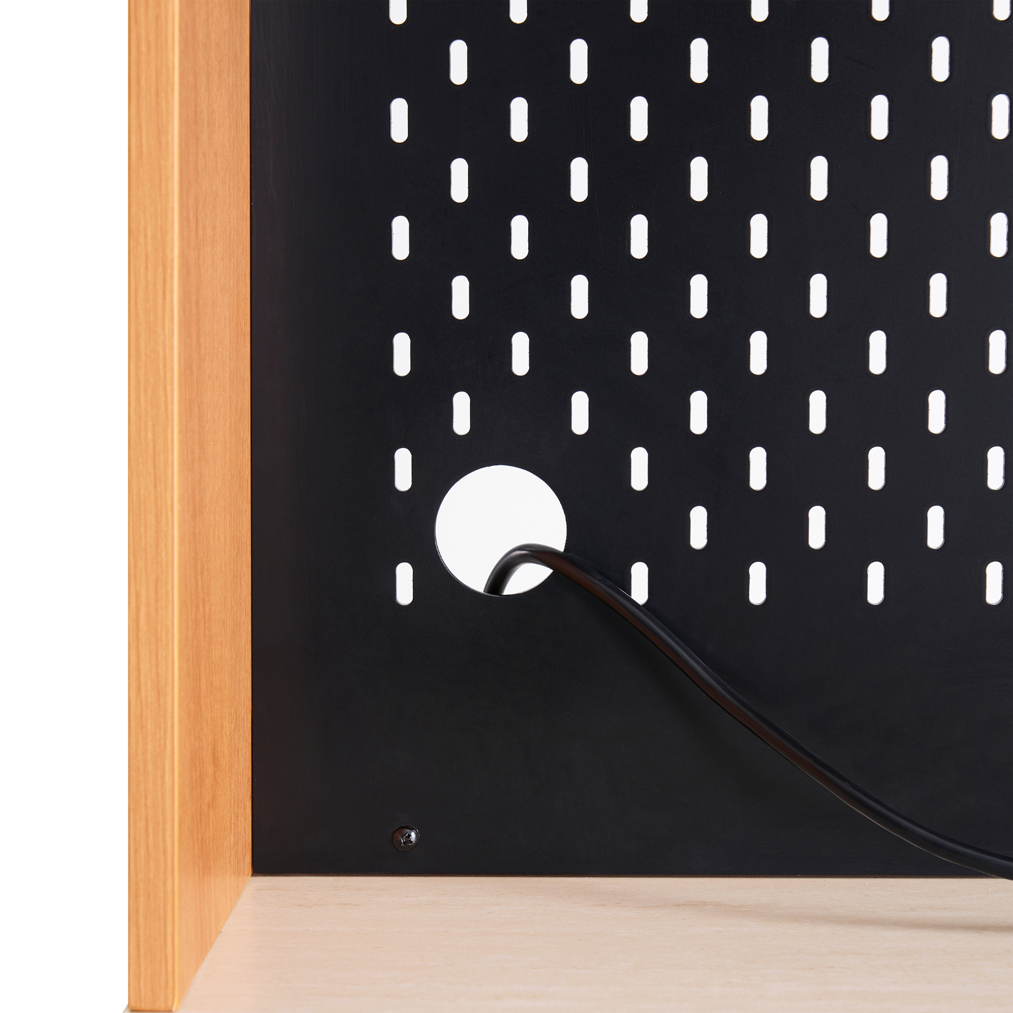 Linspire Sloane Tall Sideboard with Sintered Stone Top and Pegboard, W90cm