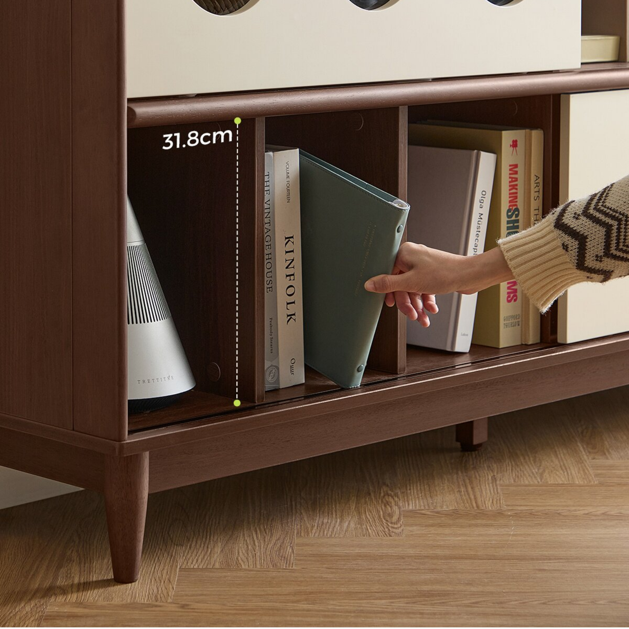 Linspire Sloane Bookcase, W105cm