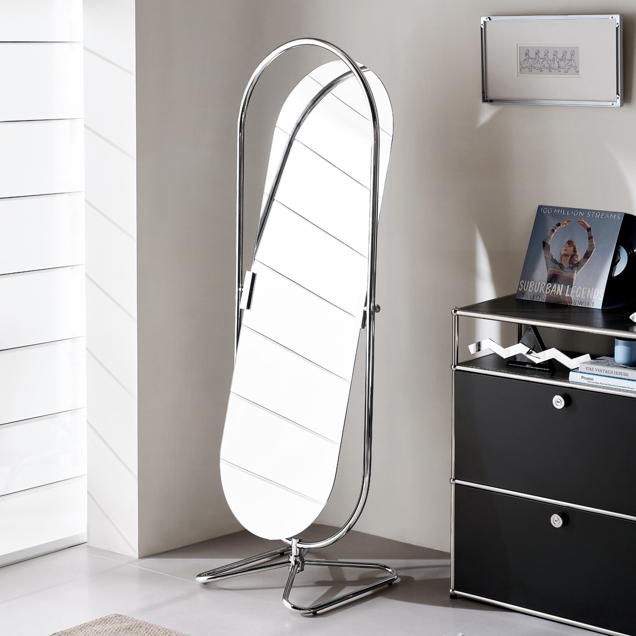 Linspire Vayla Rotating Floor Mirror