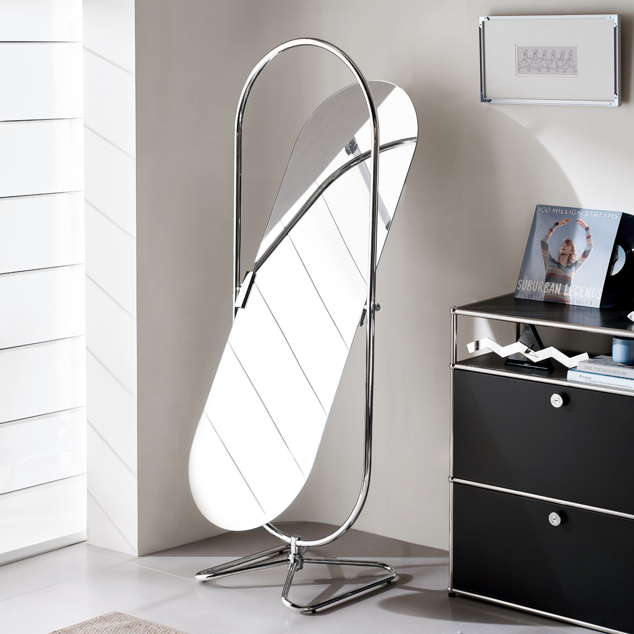 Linspire Vayla Rotating Floor Mirror