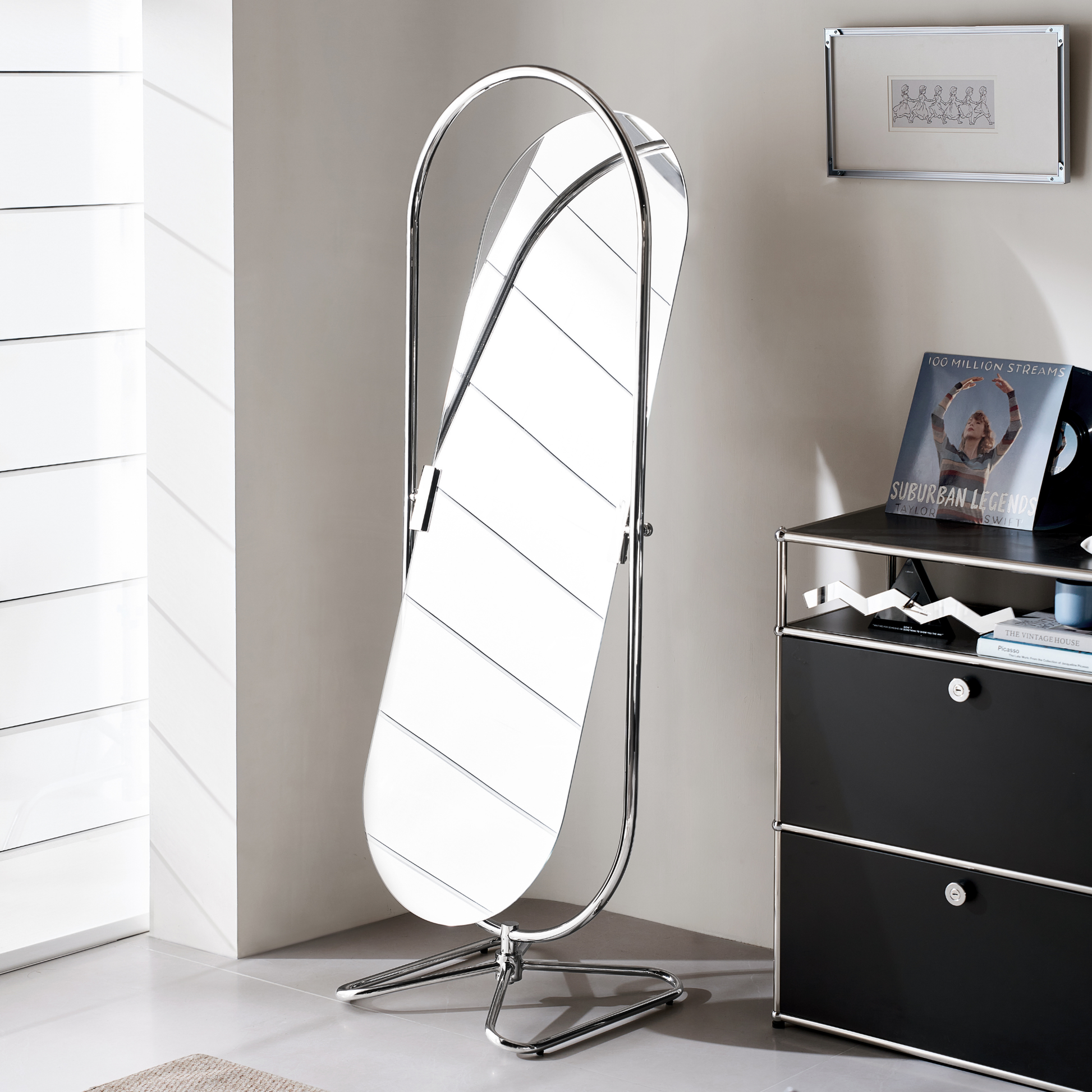 Linspire Vayla Rotating Floor Mirror