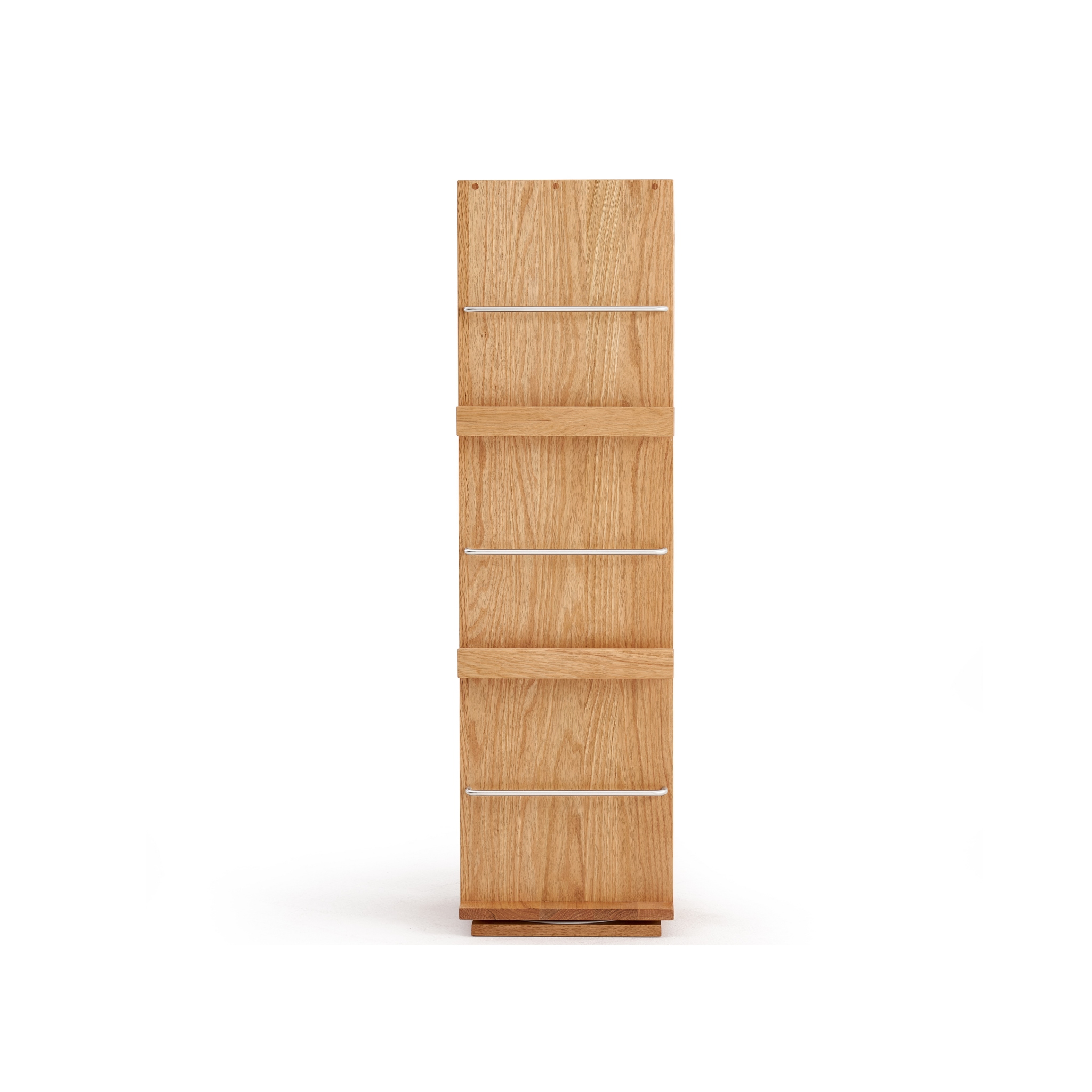 Linspire Slim Solid Wood Rotating Bookshelf
