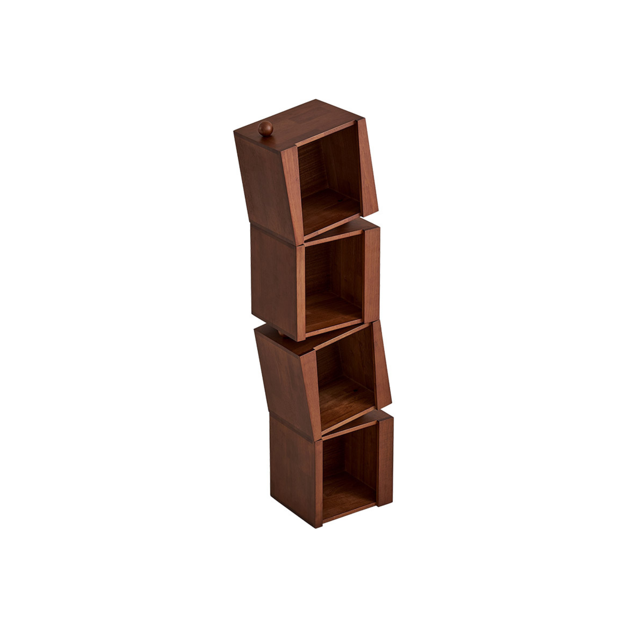 Linspire Ember Solid Wood Bookcase