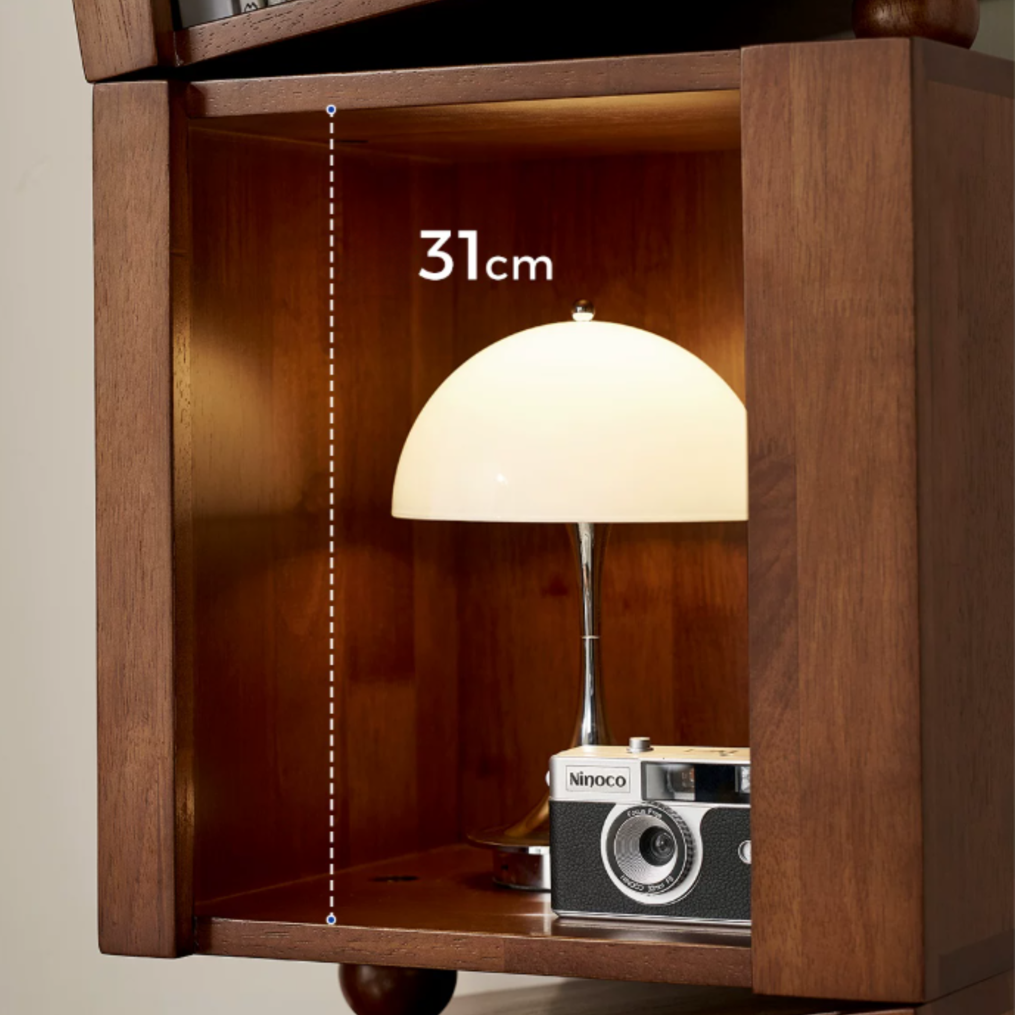 Linspire Ember Solid Wood Bookcase