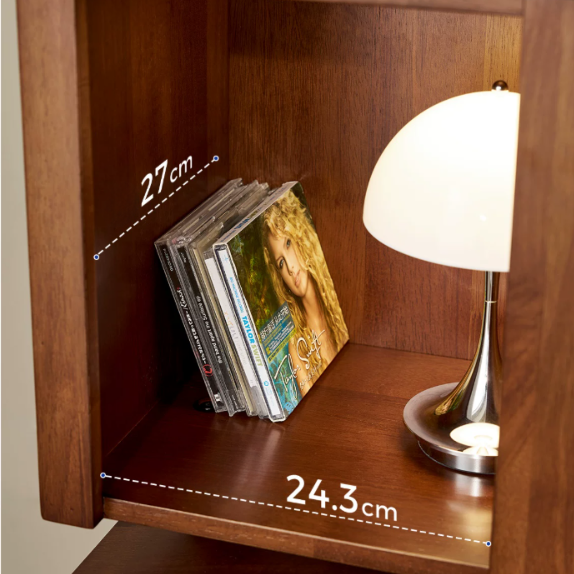 Linspire Ember Solid Wood Bookcase