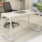 Loft Newton Steel Frame Desk, 120cm, White