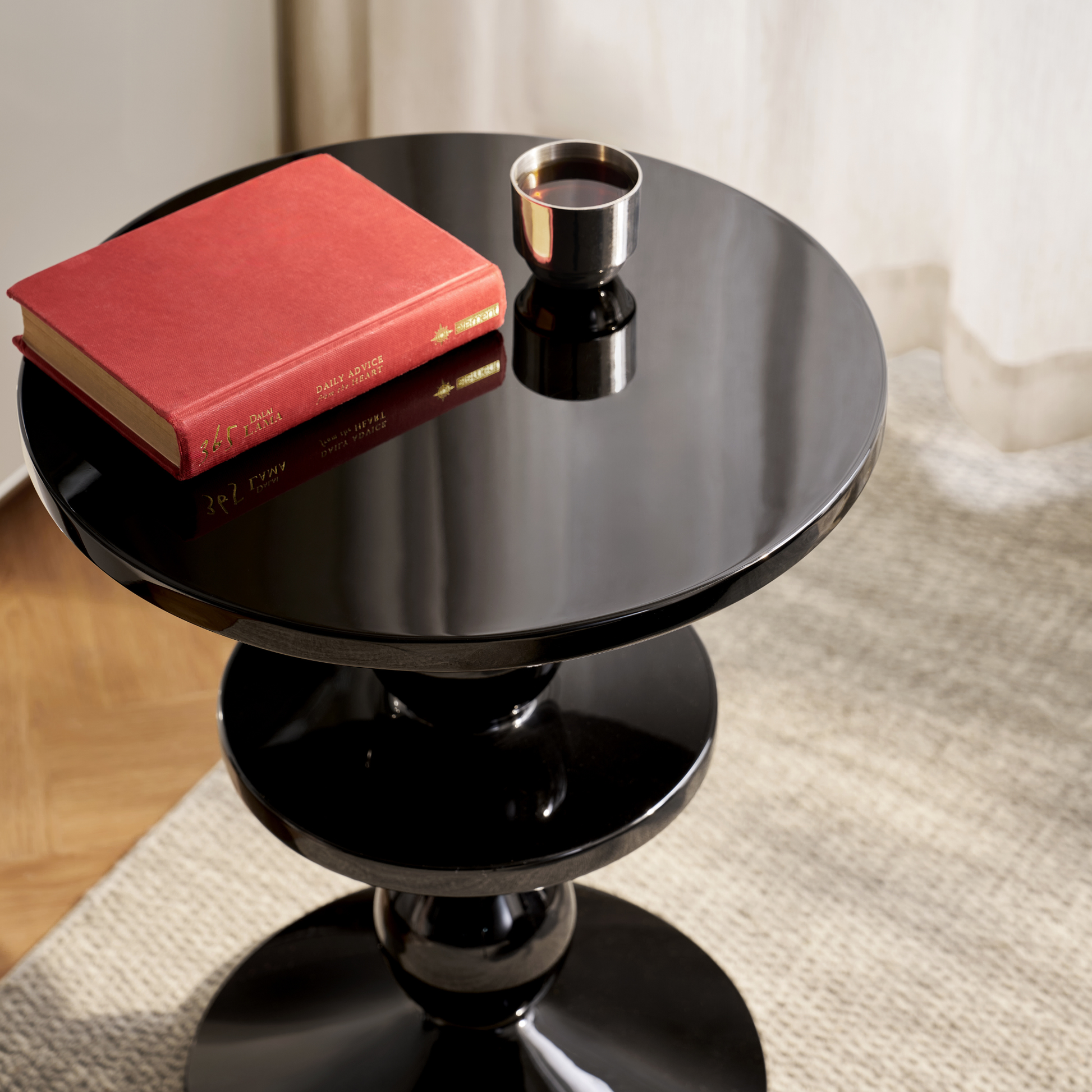 Linspire Noir Side Table