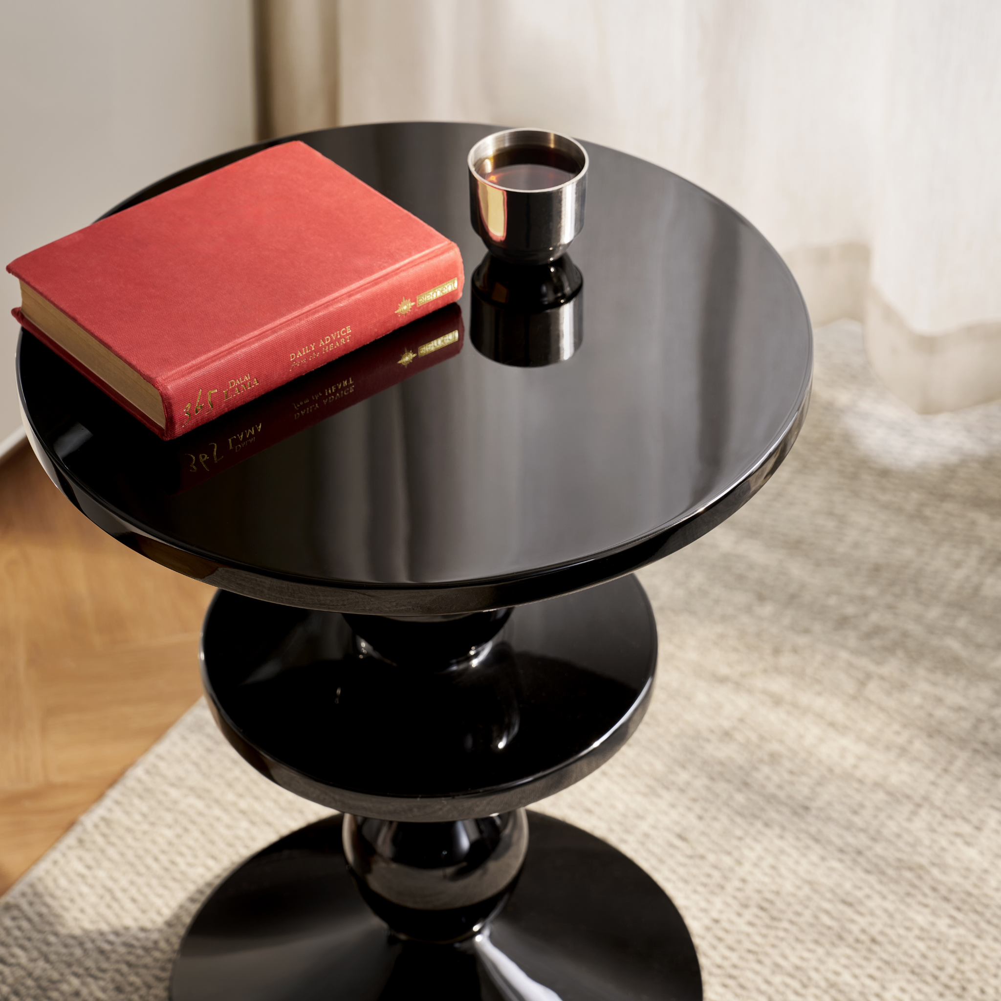 Linspire Noir Side Table