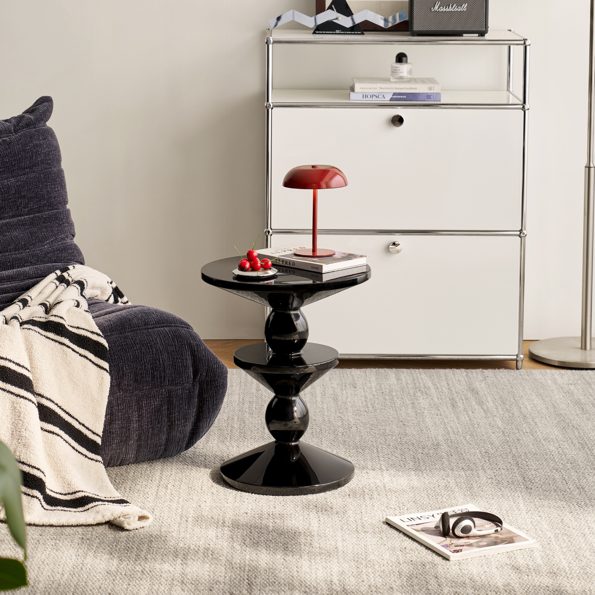 Linspire Noir Side Table