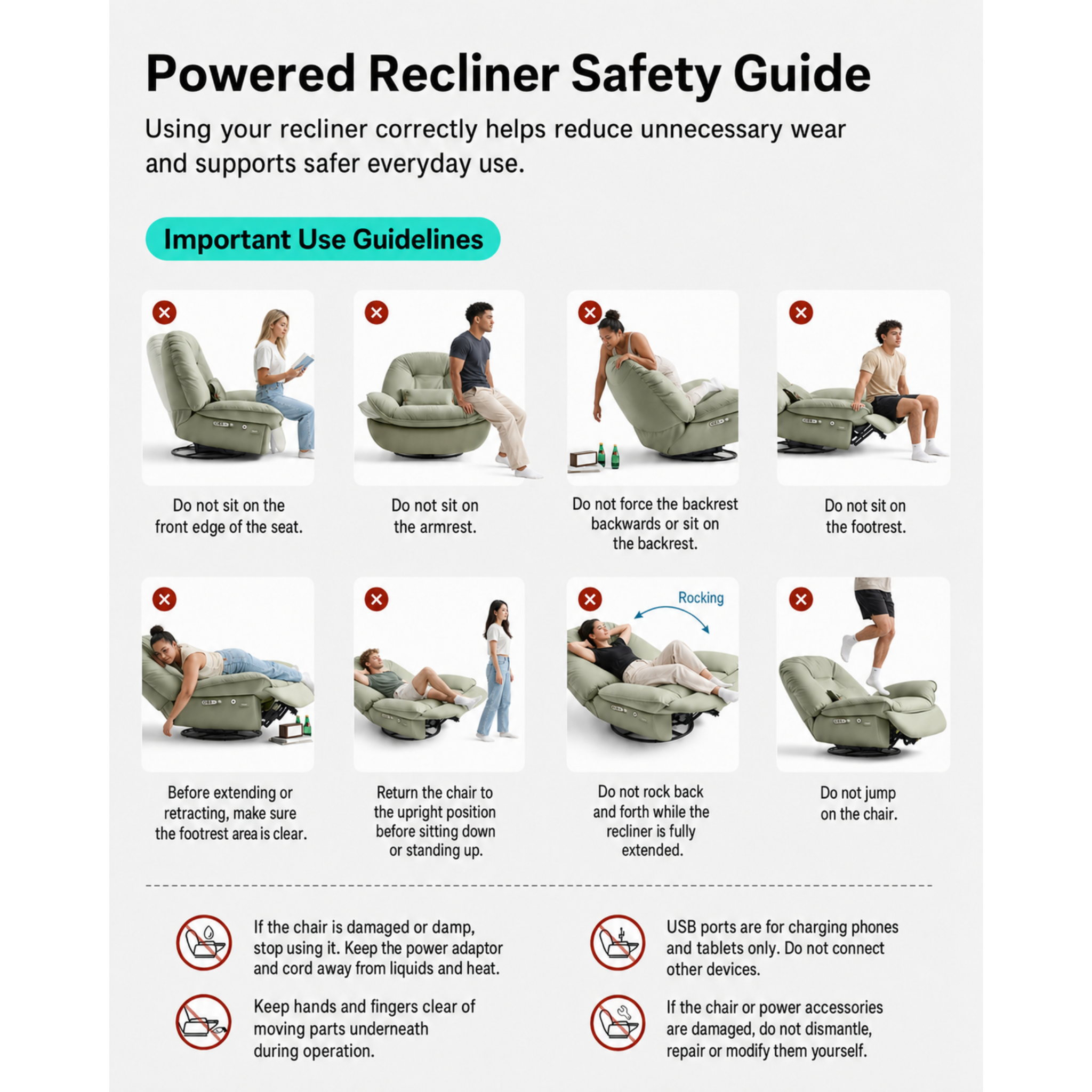 Linspire Range Recliner Sofas
