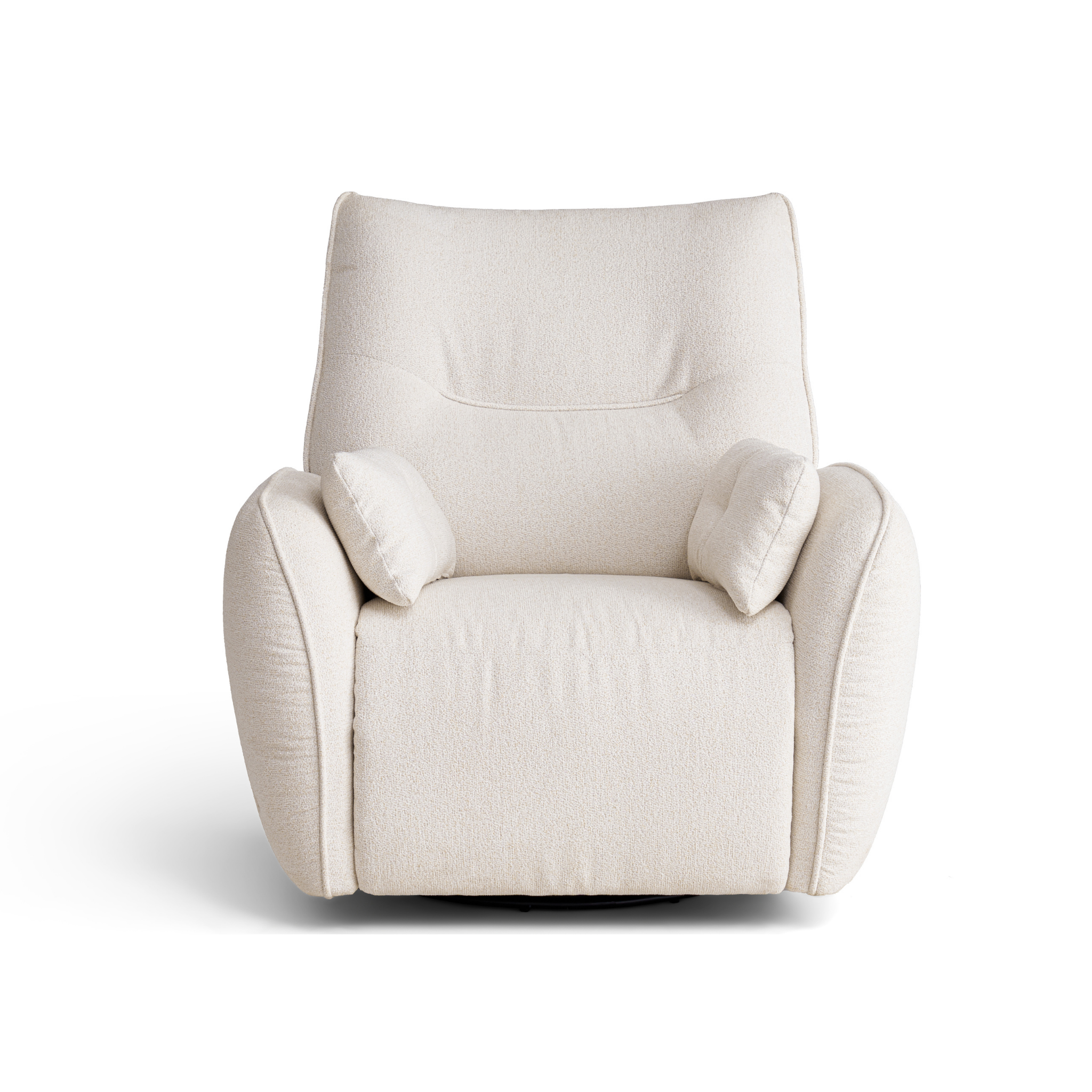 Linspire Nest Recliner Chair, Chenille, Off-White